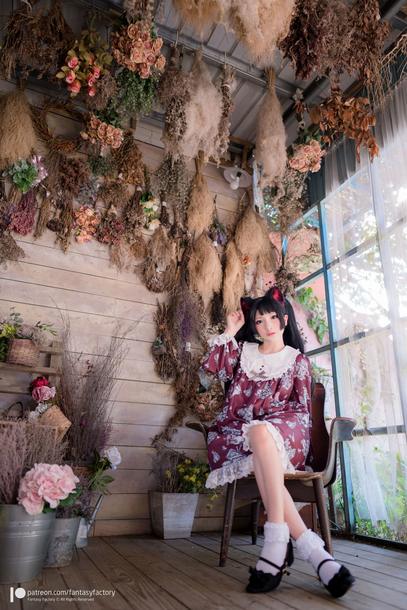 Ảnh cosplay] Tiểu Đinh 《Fantasy Factory》 - 2019.12  belle ta Shuten Doji