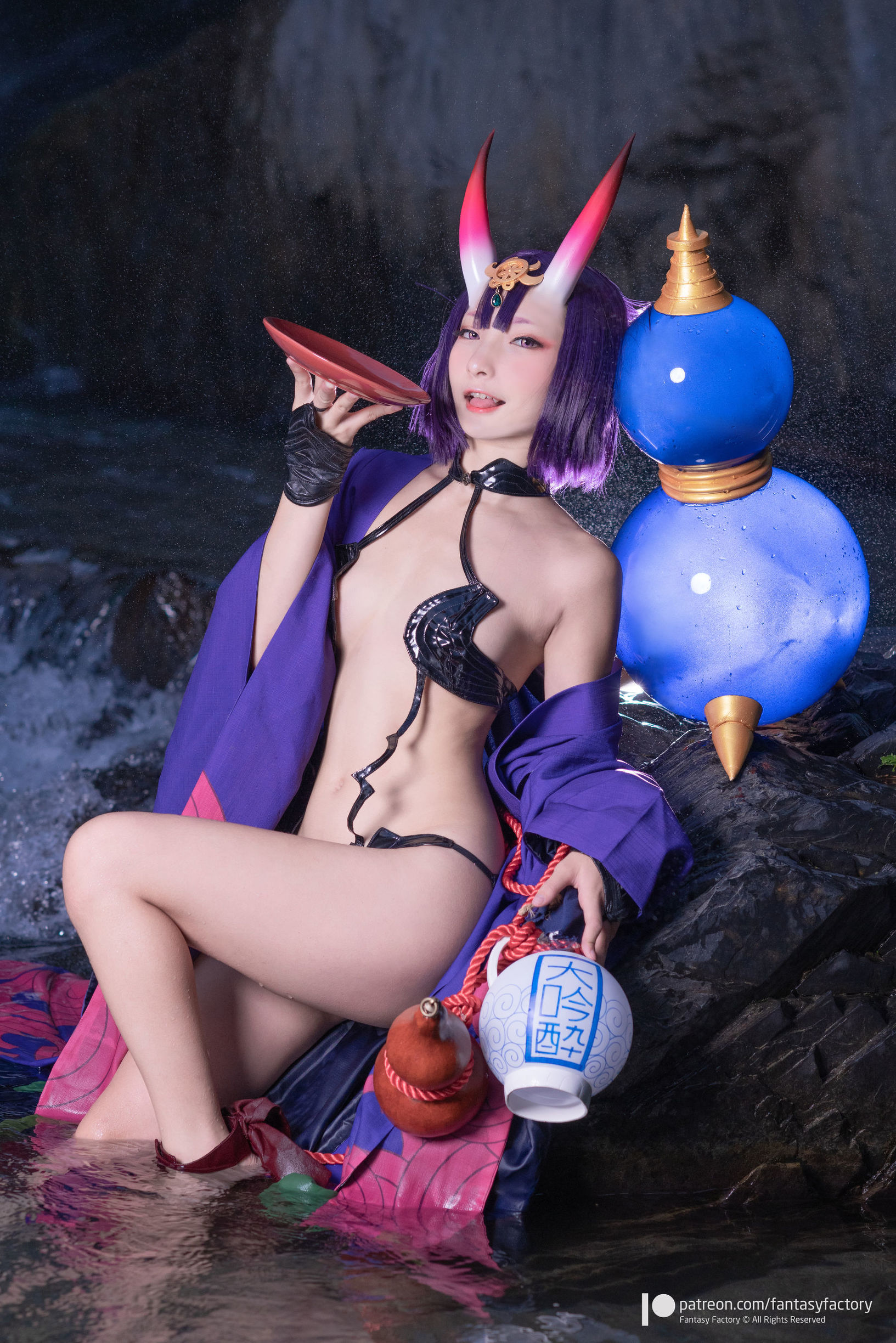 Cosplay Photo] Xiao Ding 《Fantasy Factory》 - December 2019  belle ta Shuten Doji
