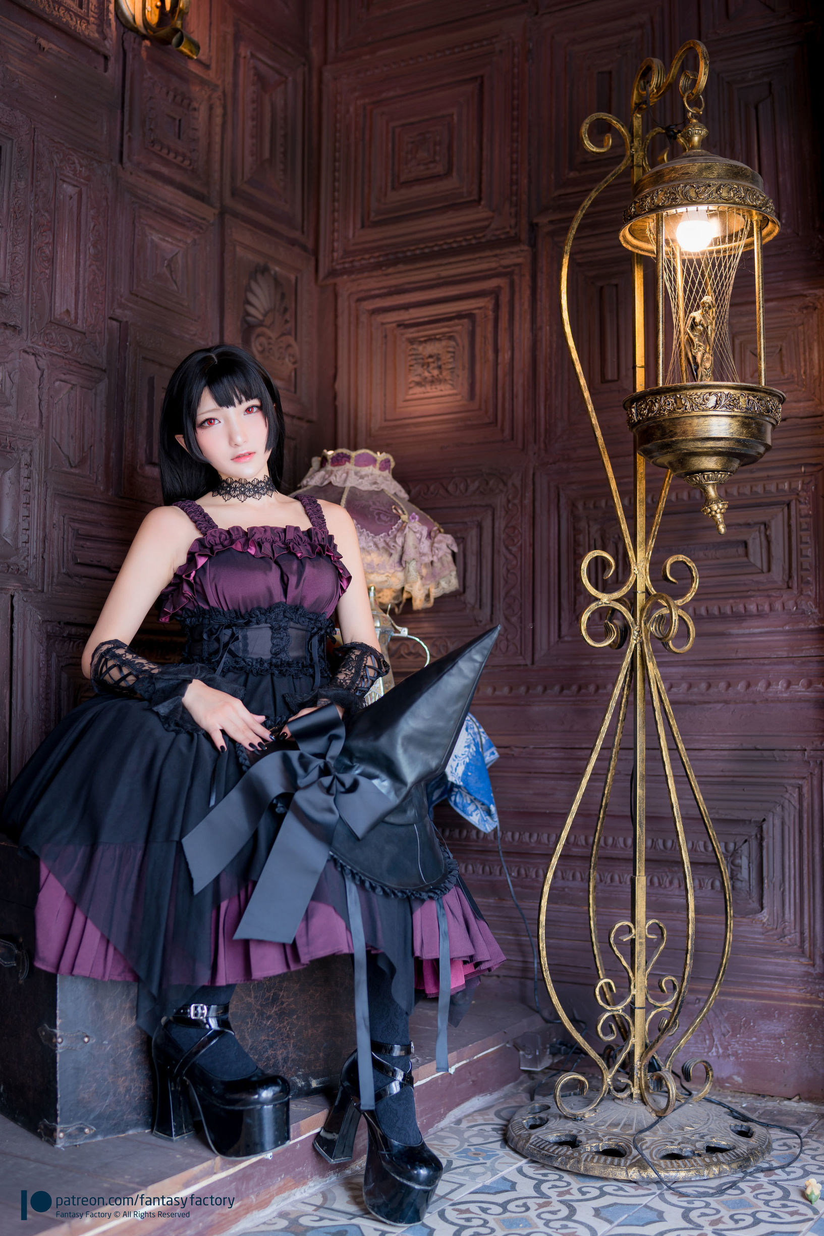コスプレ写真] 小丁 《ファンタジー ファクトリー》 - 2019.12 ロリータ 酒吞童子