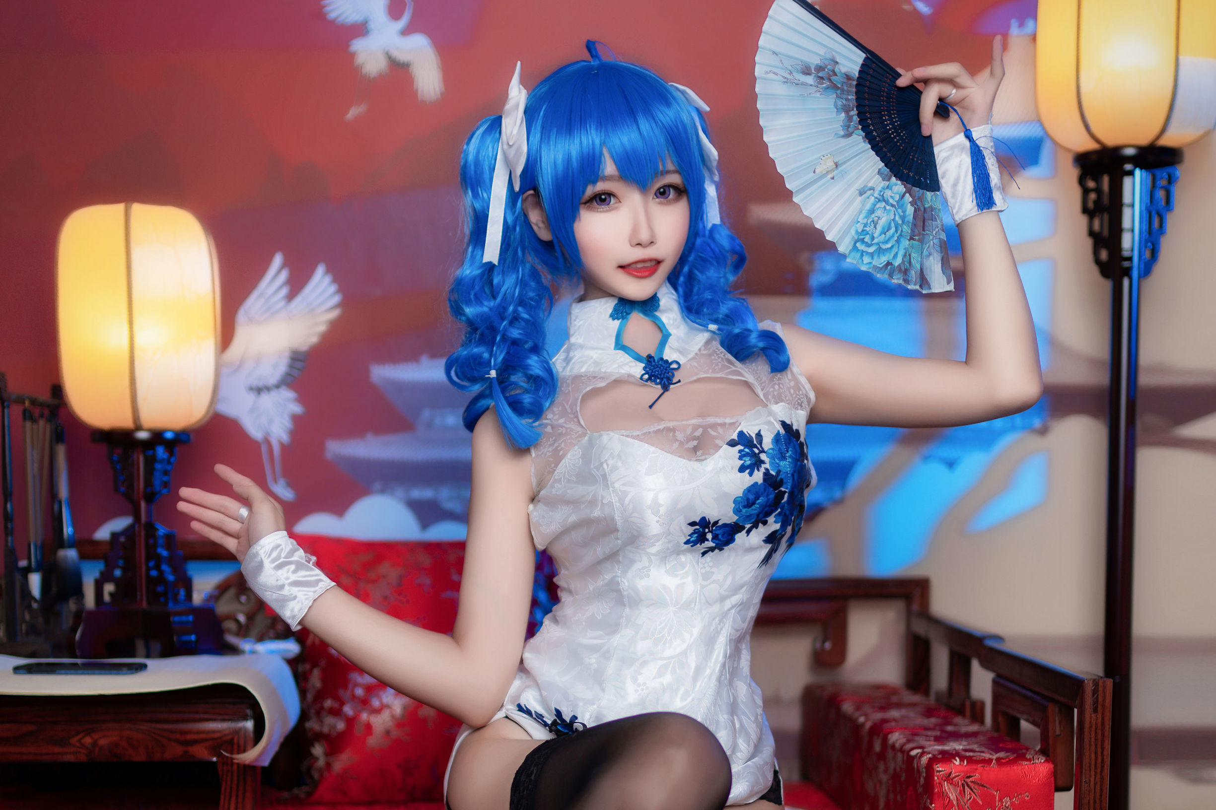Cosplay寫真] 微博妹子Momoko葵葵 - 聖路易斯