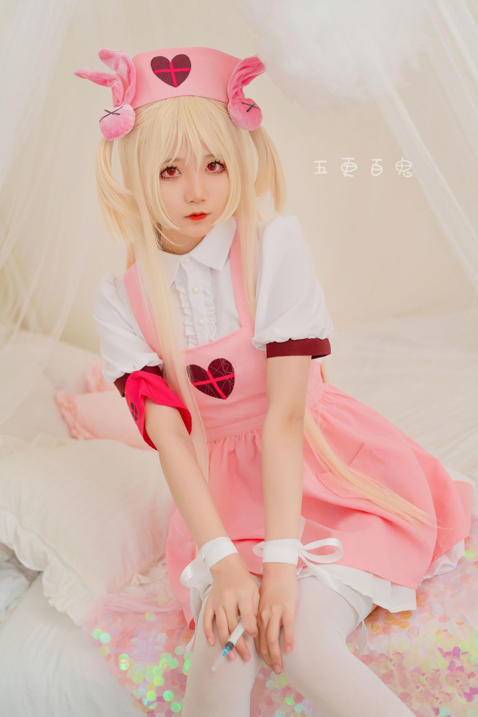 Cosplay寫真] 清純少女五更百鬼 - 小護士