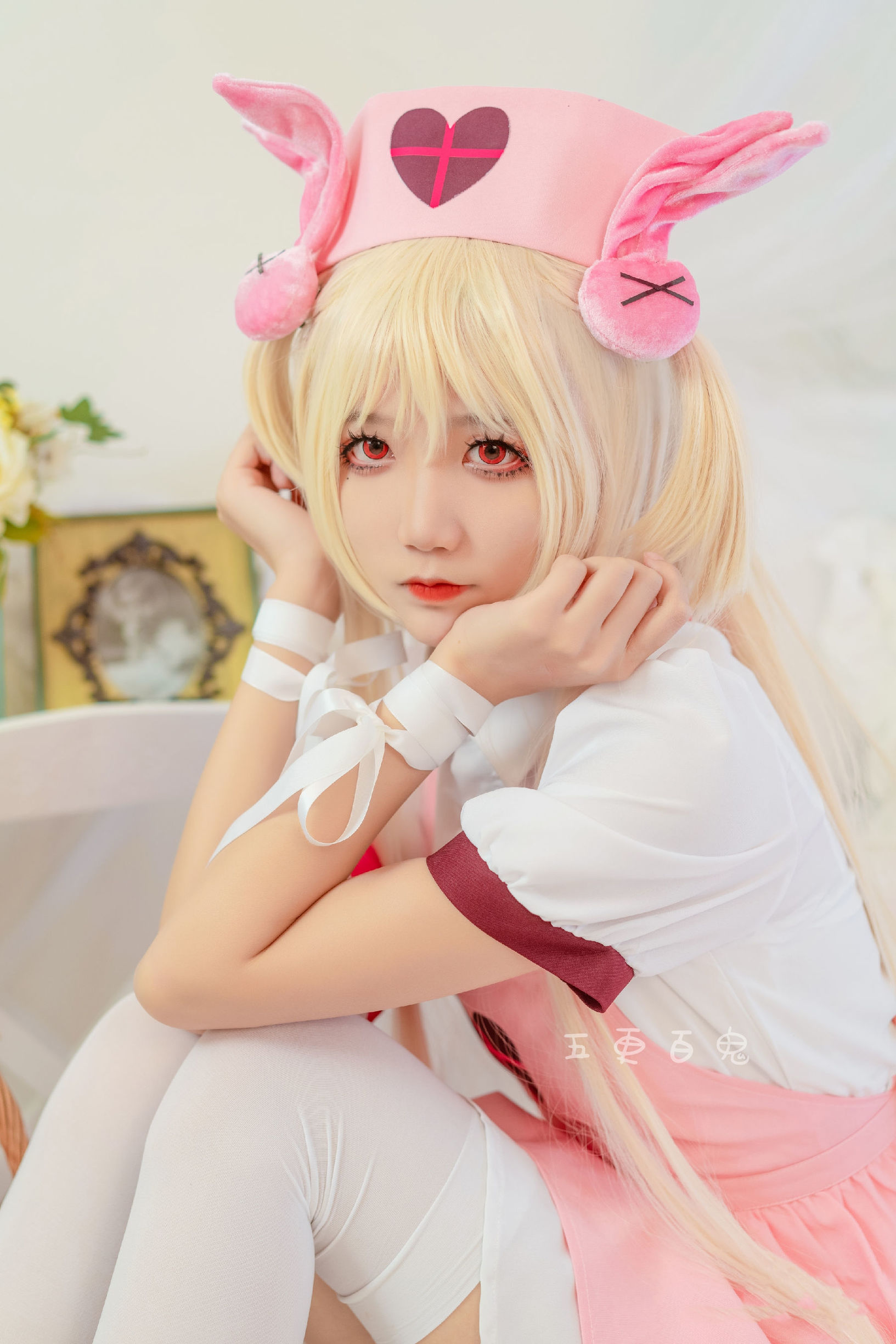 Cosplay寫真] 清純少女五更百鬼 - 小護士