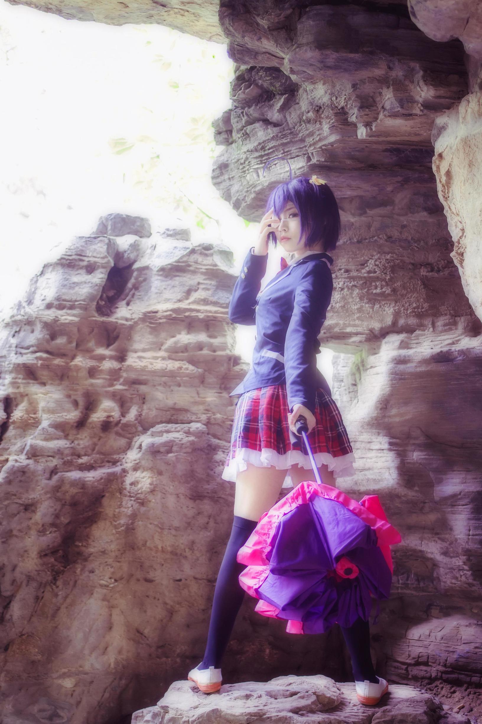 Cosplay寫真] 萌妹白易子教主 - 中二病也要談戀愛