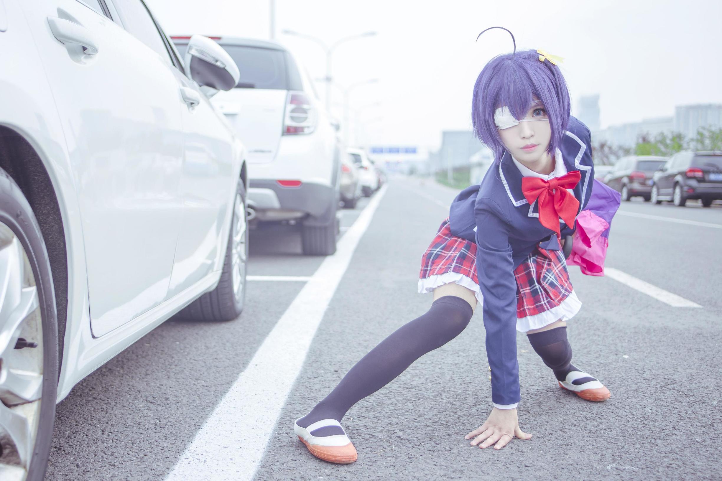 Cosplay寫真] 萌妹白易子教主 - 中二病也要談戀愛