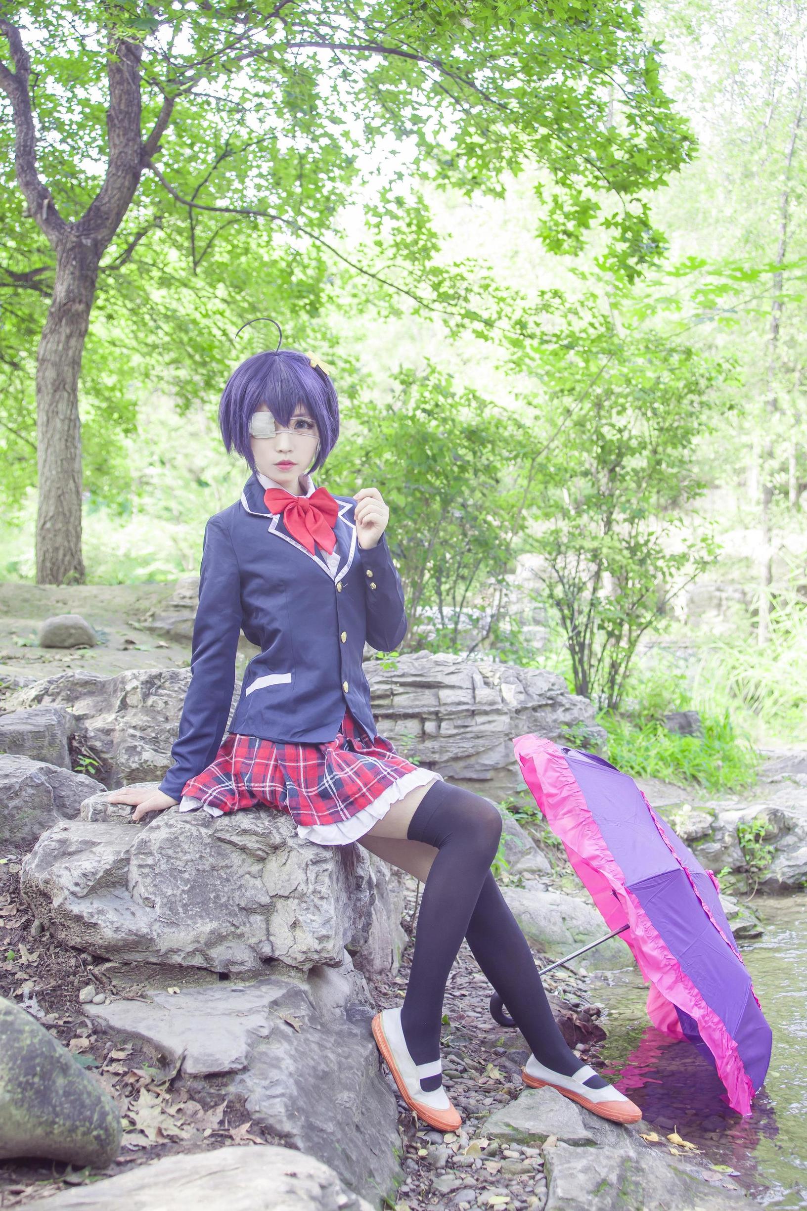 Cosplay寫真] 萌妹白易子教主 - 中二病也要談戀愛