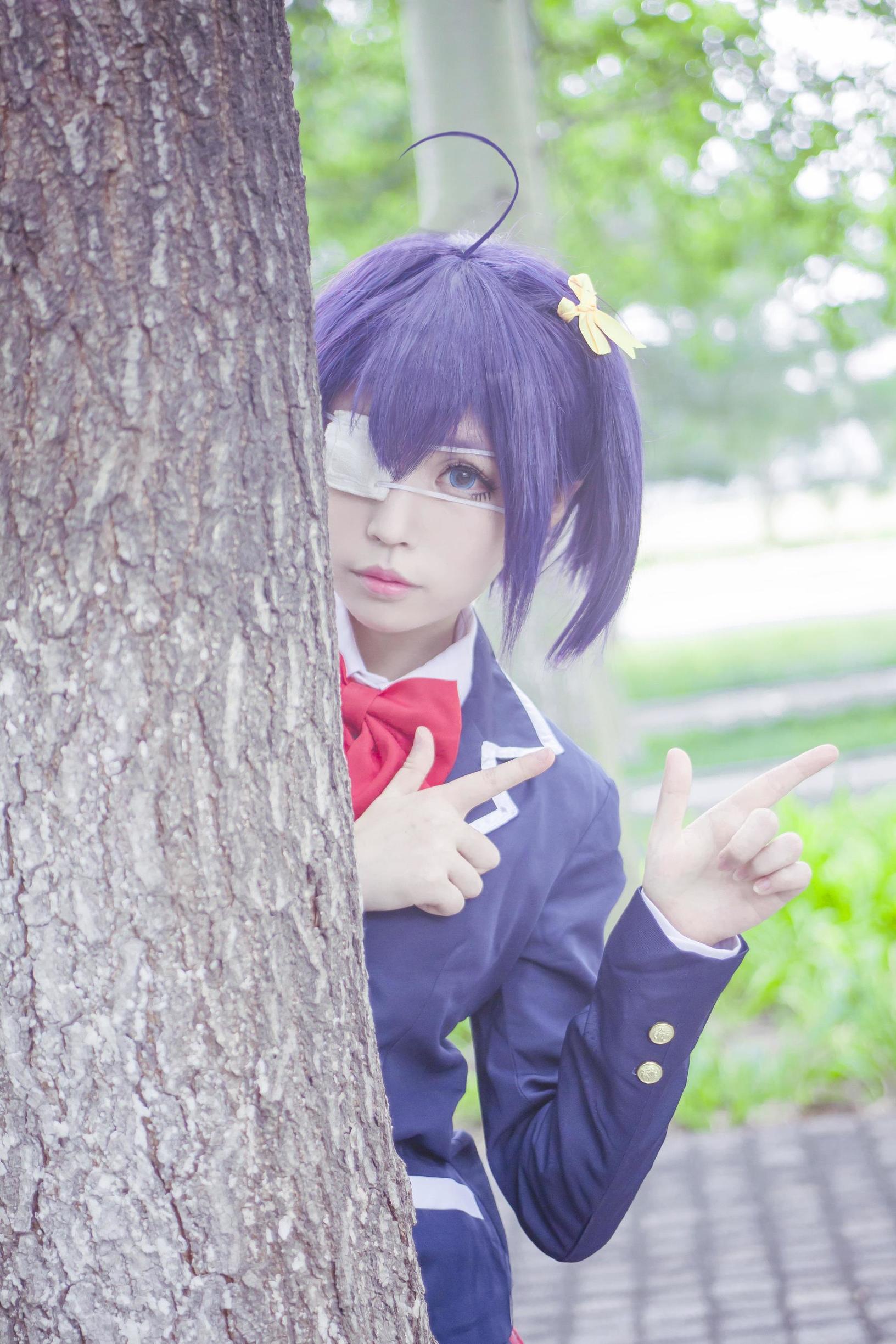 Cosplay寫真] 萌妹白易子教主 - 中二病也要談戀愛