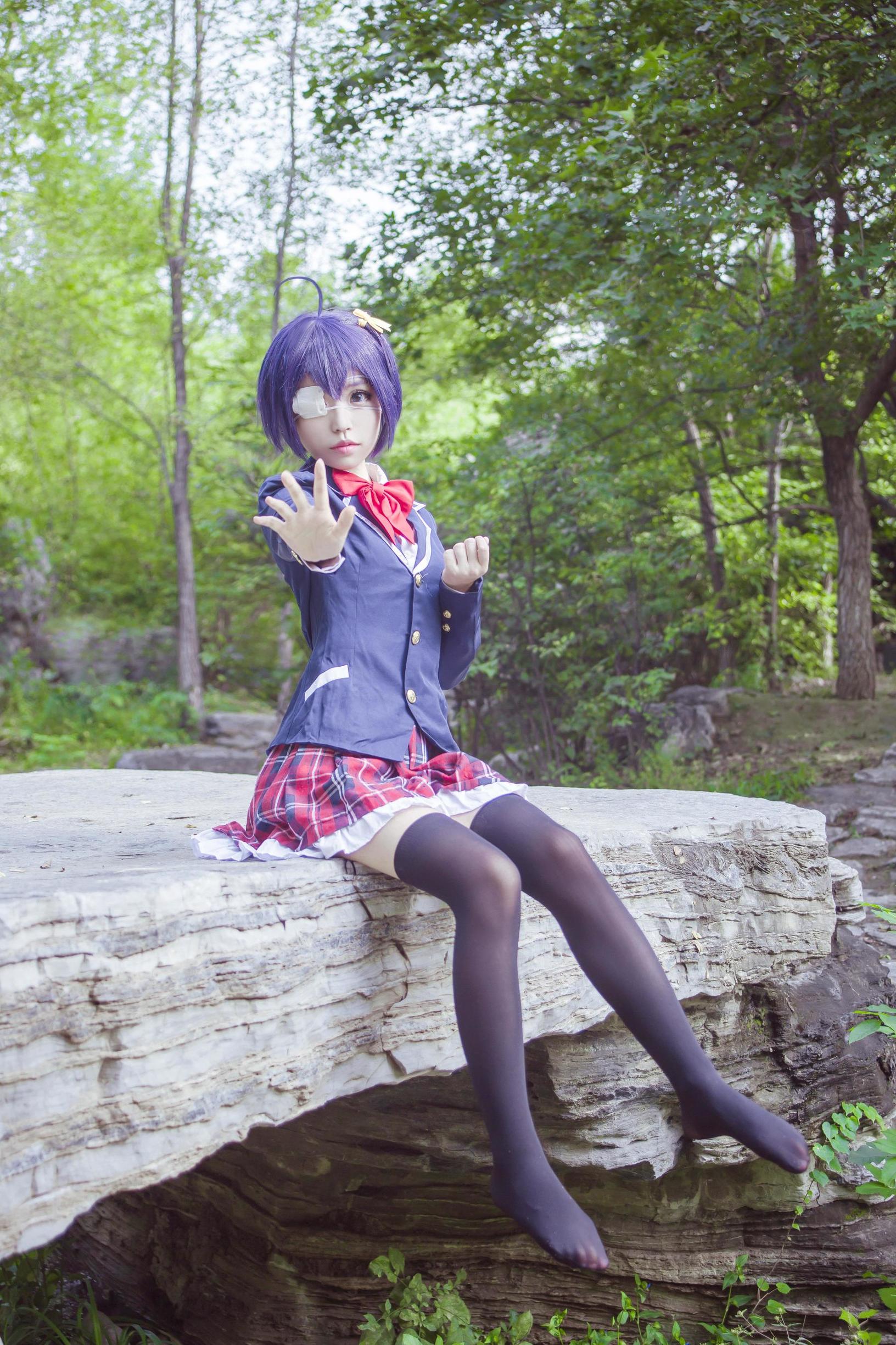 Cosplay寫真] 萌妹白易子教主 - 中二病也要談戀愛