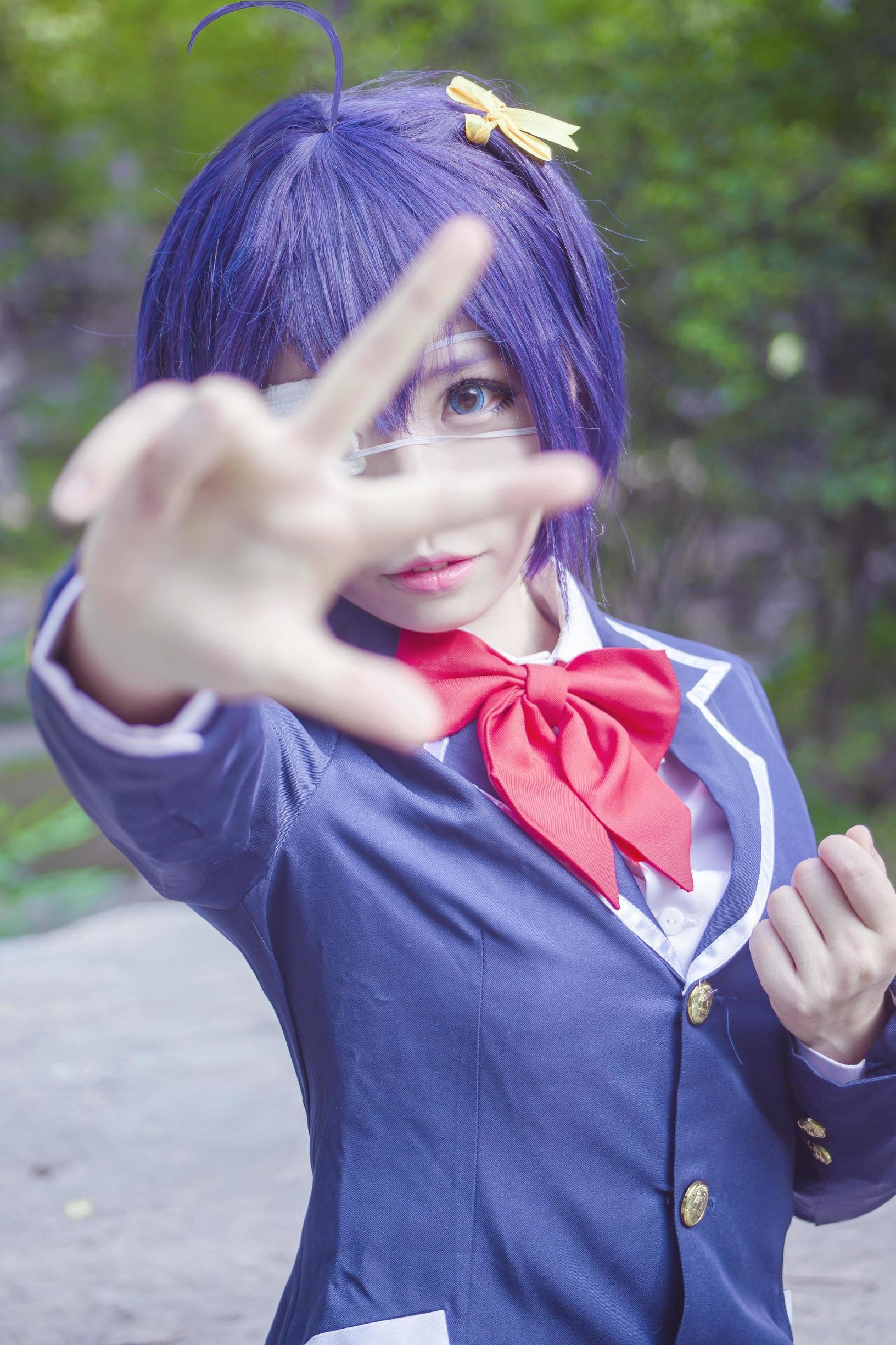 Cosplay寫真] 萌妹白易子教主 - 中二病也要談戀愛