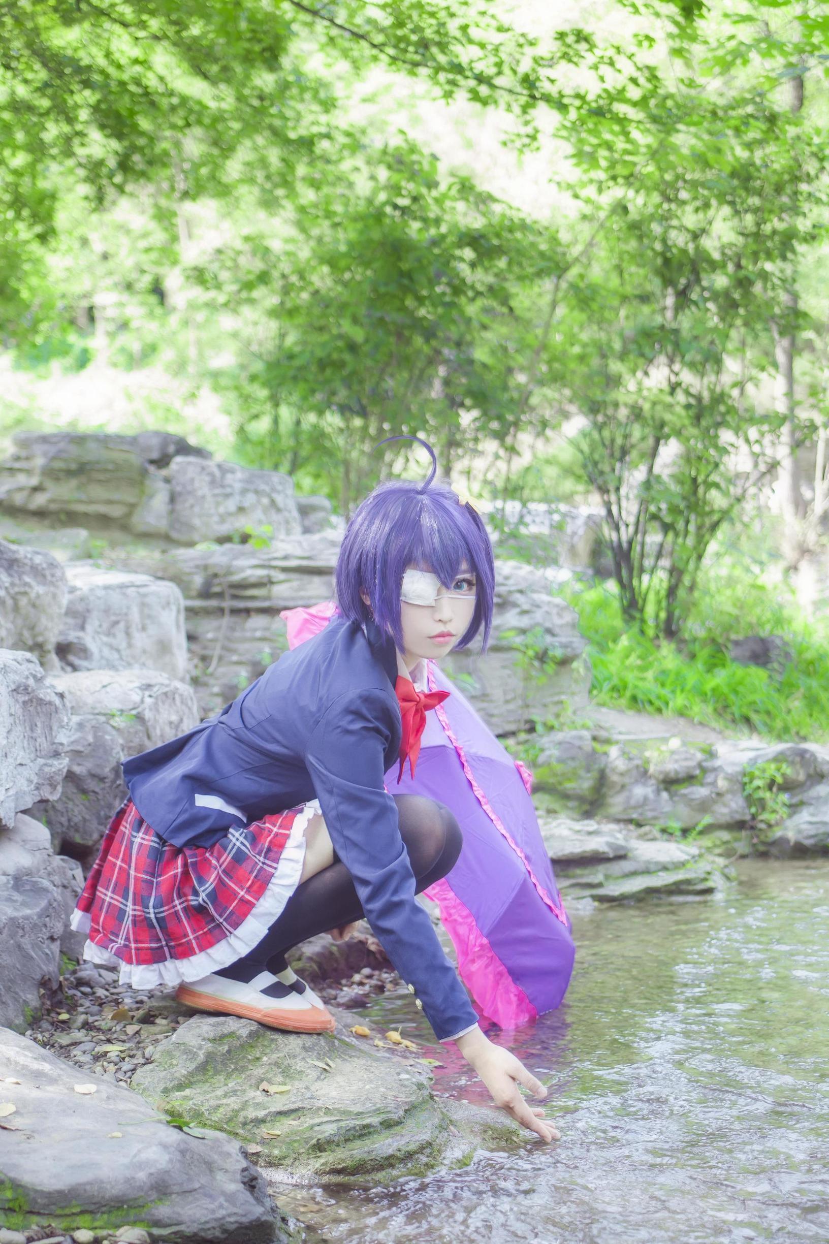 Cosplay寫真] 萌妹白易子教主 - 中二病也要談戀愛