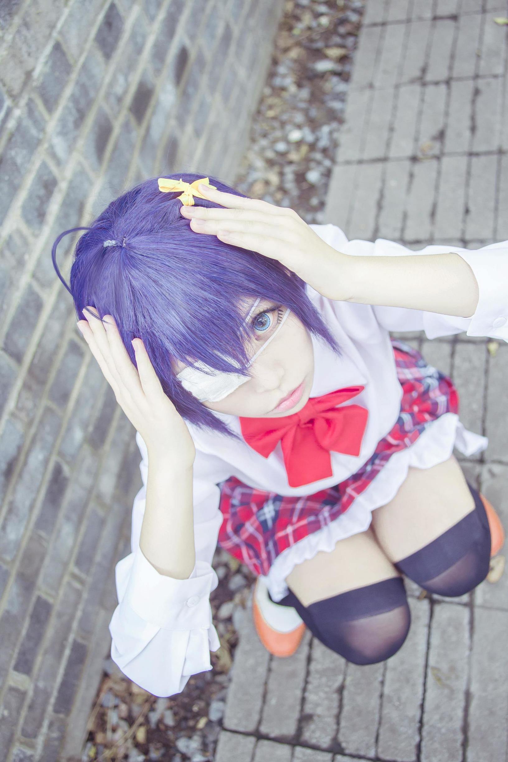 Cosplay寫真] 萌妹白易子教主 - 中二病也要談戀愛