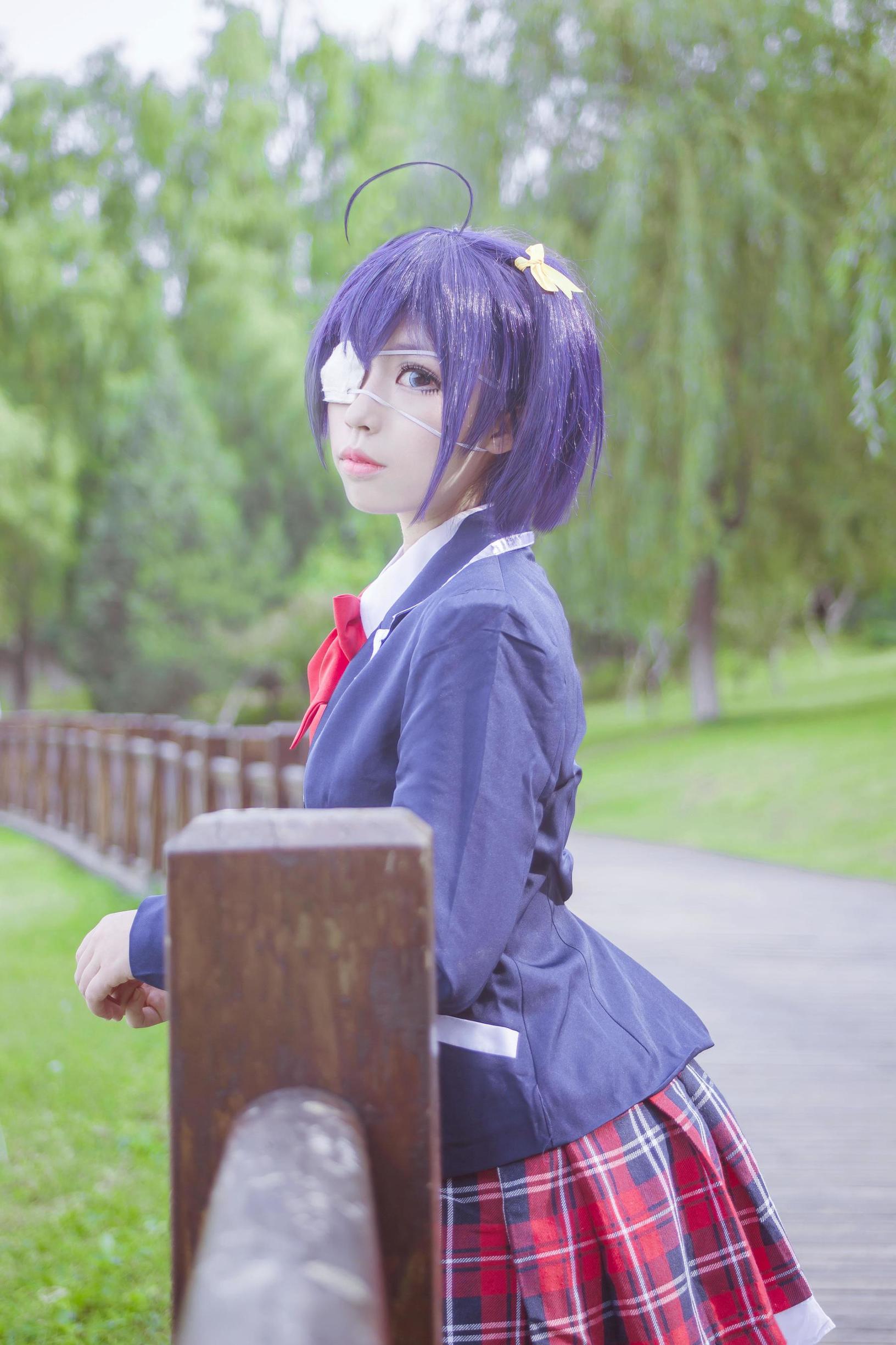 Cosplay寫真] 萌妹白易子教主 - 中二病也要談戀愛