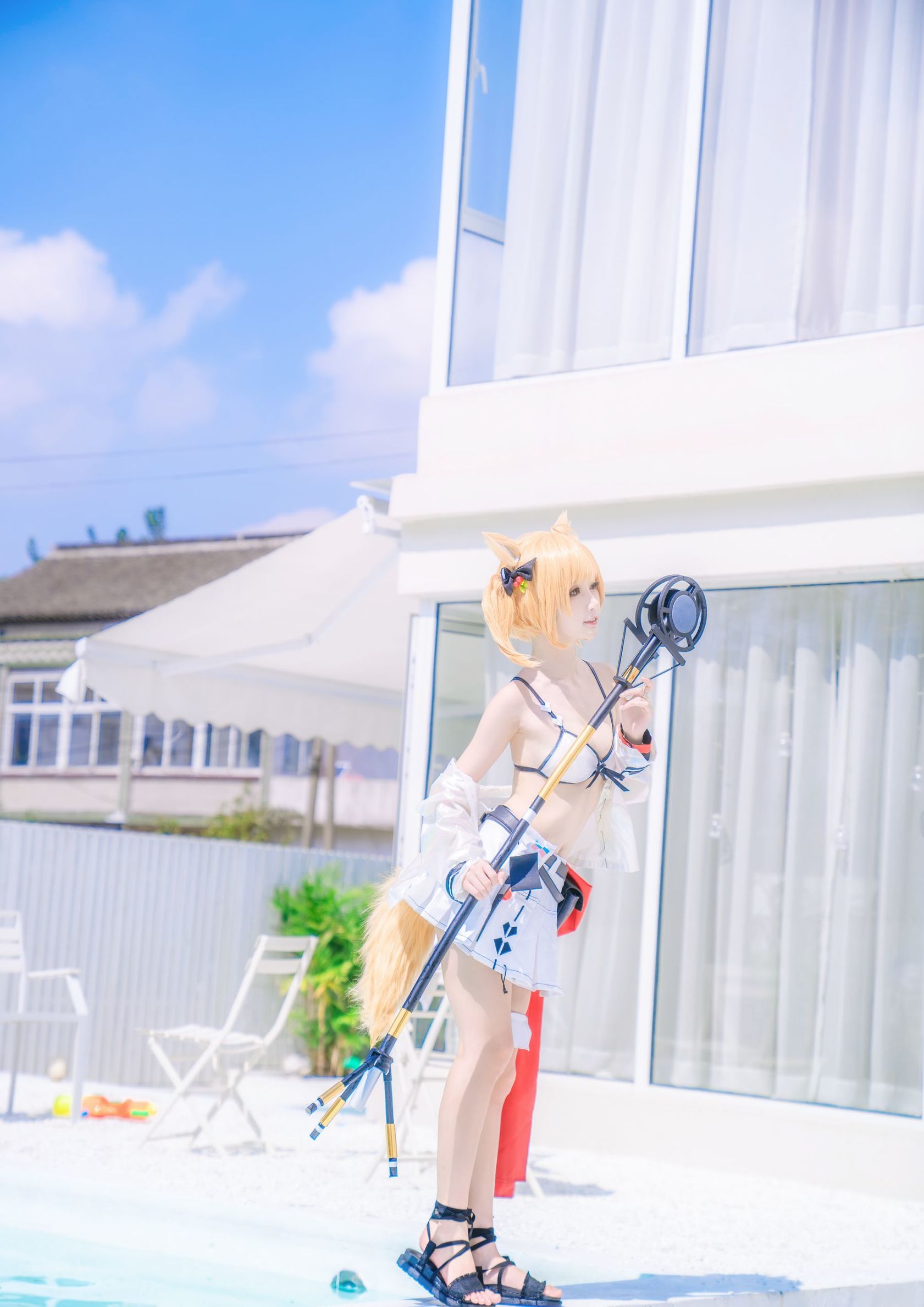 Cosplay寫真] 萌寵博主yui金魚 - 空泳裝