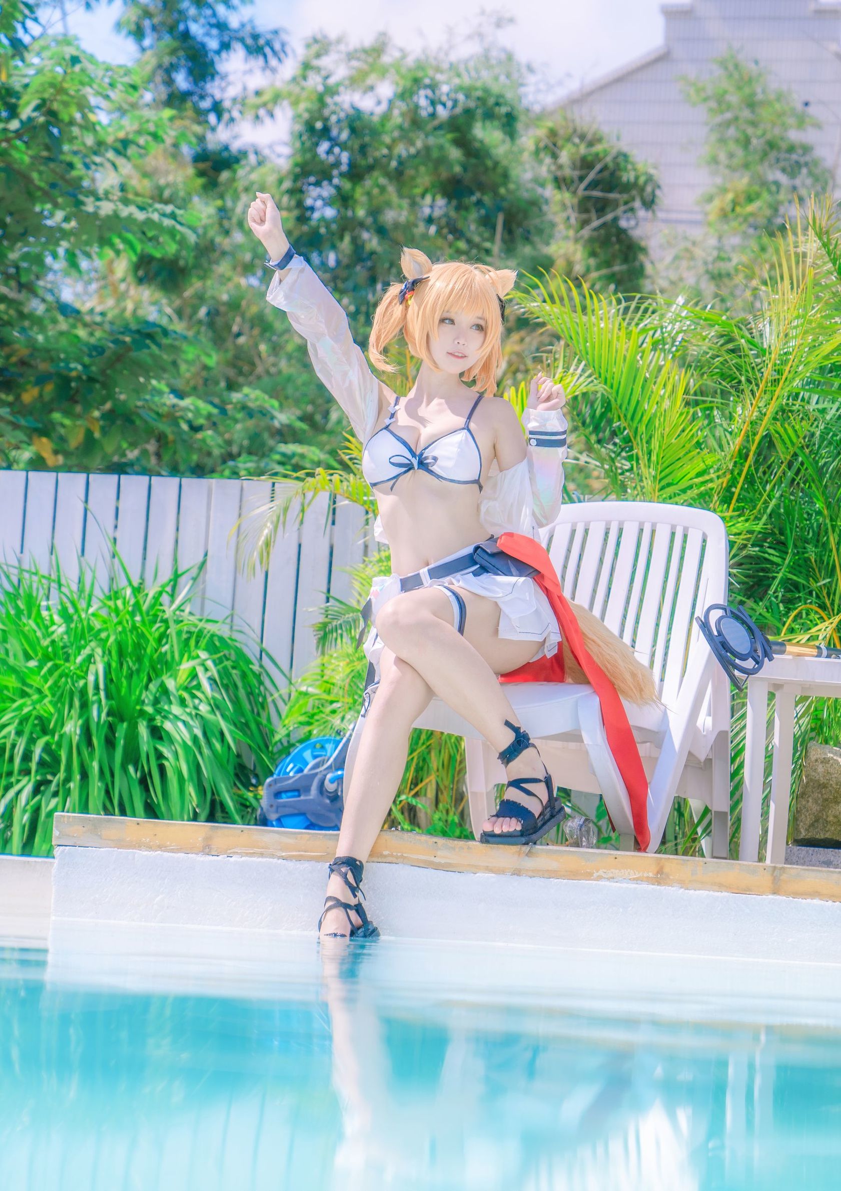 Cosplay寫真] 萌寵博主yui金魚 - 空泳裝