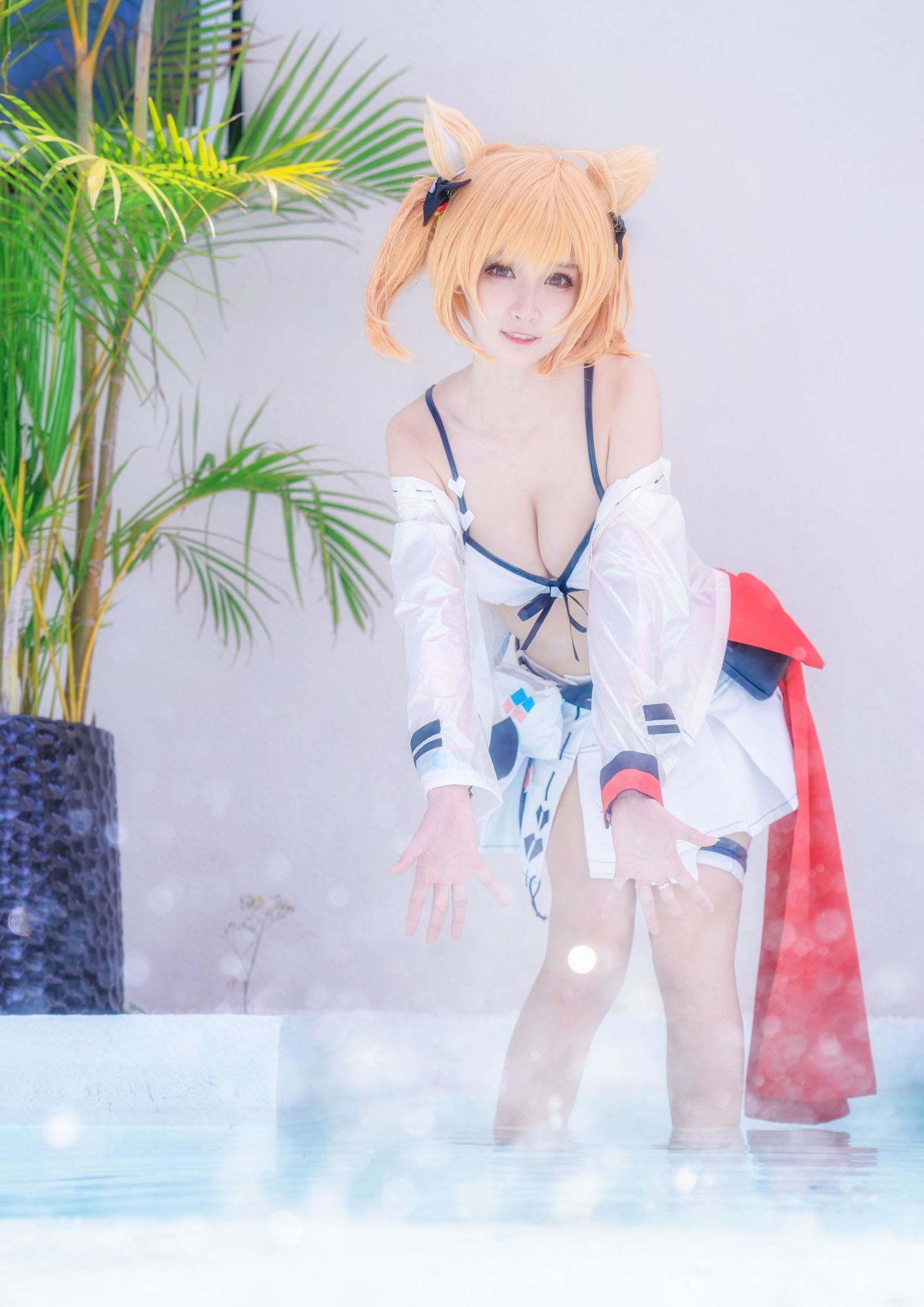 Cosplay寫真] 萌寵博主yui金魚 - 空泳裝
