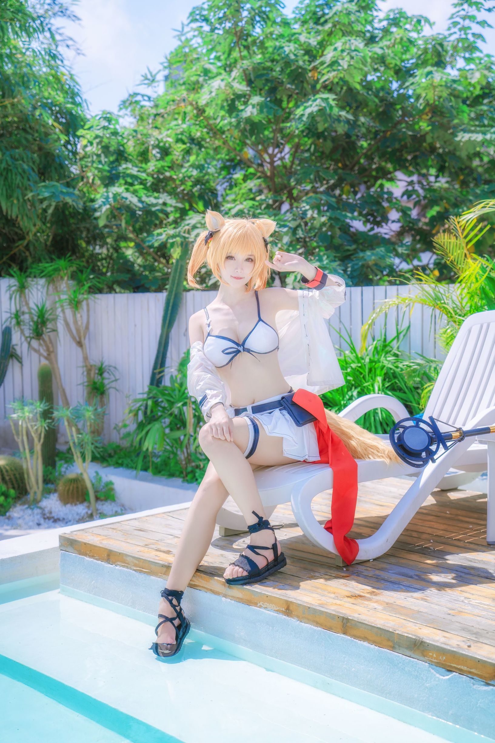 Cosplay寫真] 萌寵博主yui金魚 - 空泳裝