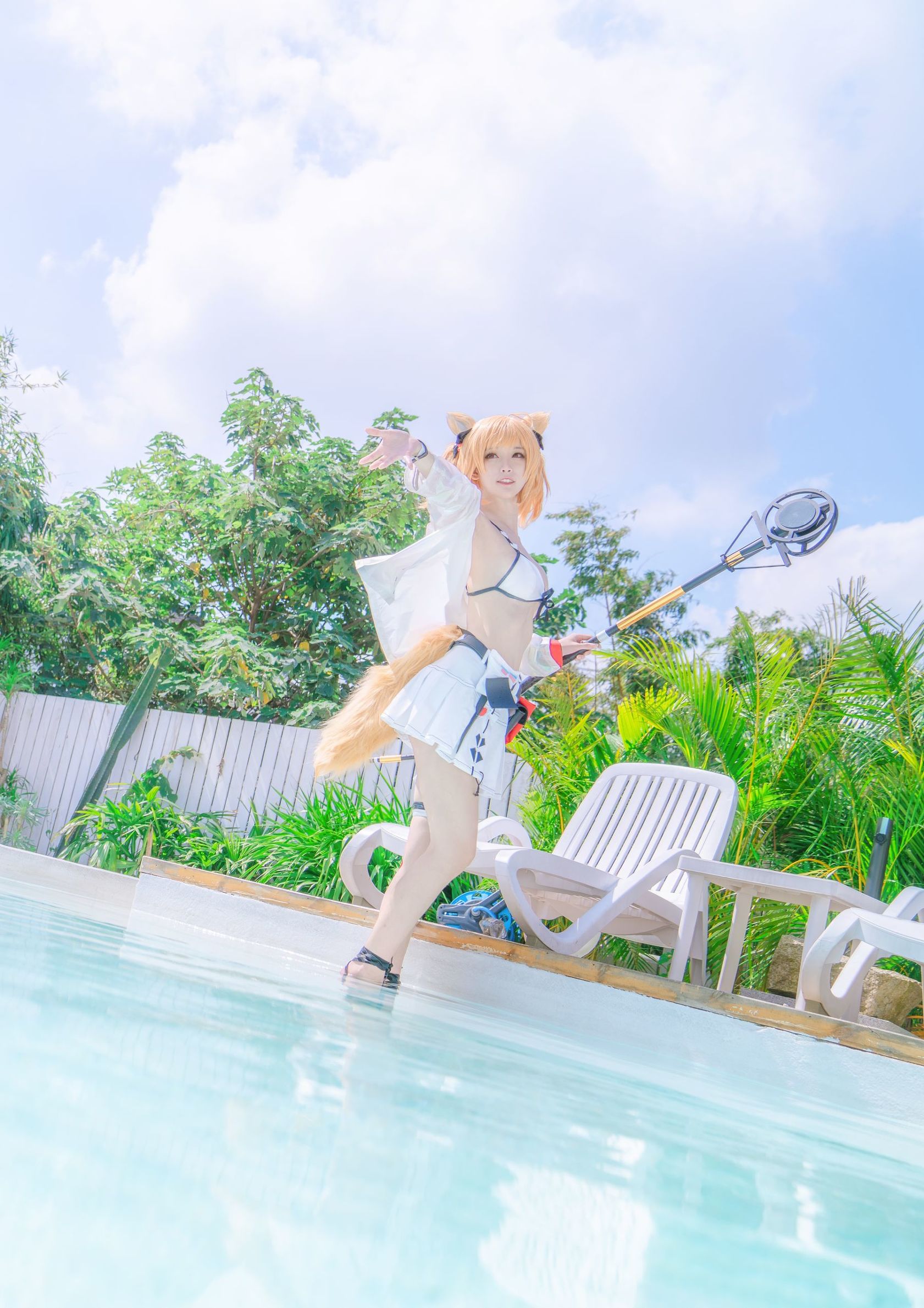 Cosplay寫真] 萌寵博主yui金魚 - 空泳裝