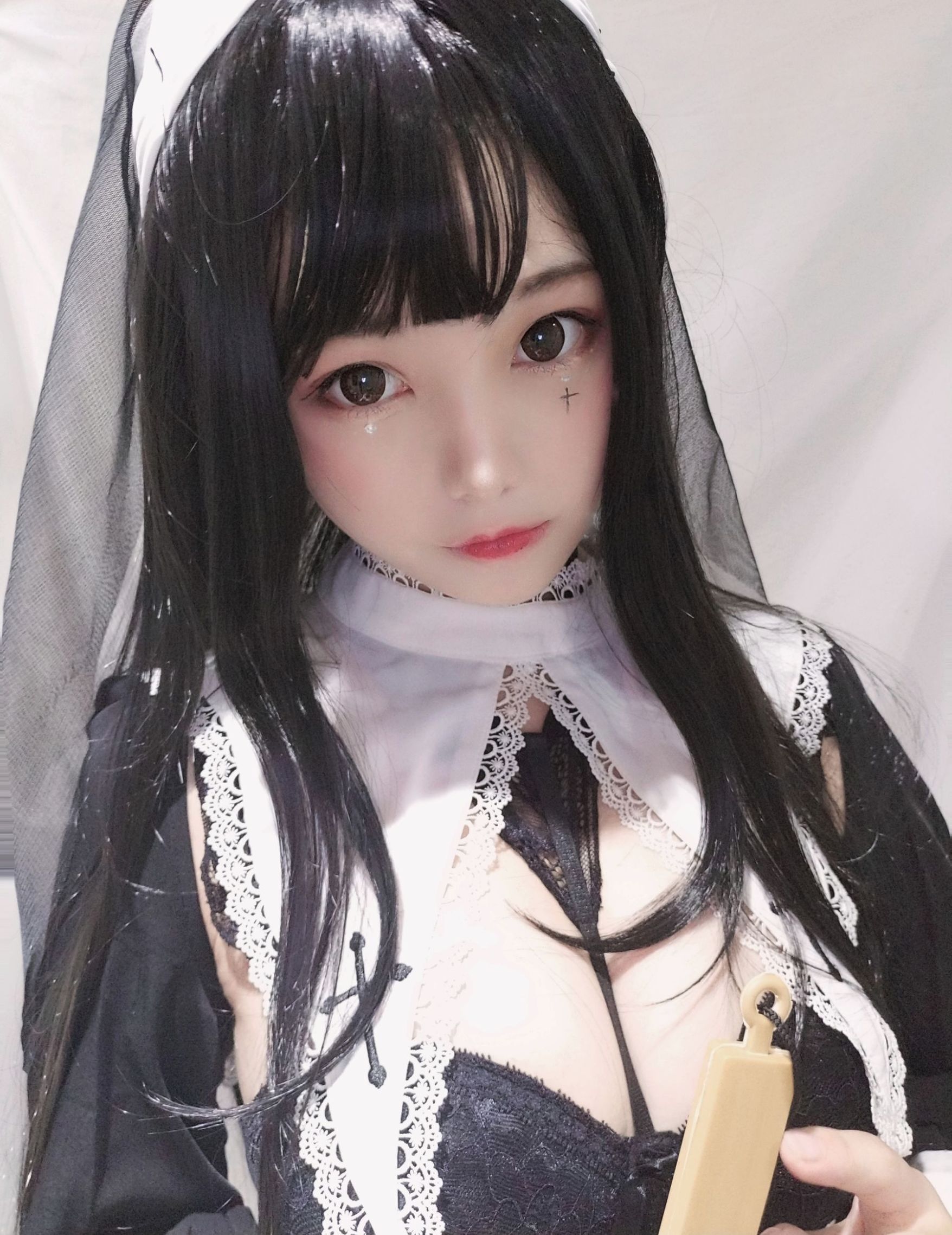 Cosplay寫真] 萌系小姐姐蜜汁貓裘 - 修女