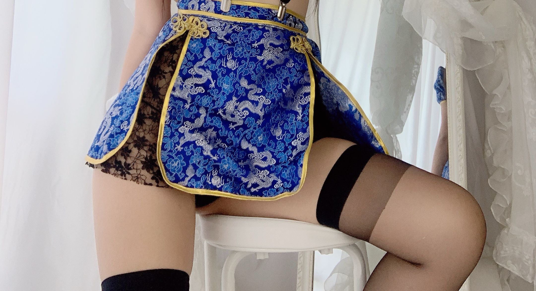 코스프레 사진] 모에계 아가씨 - 백예 - 쿵푸 치파오
