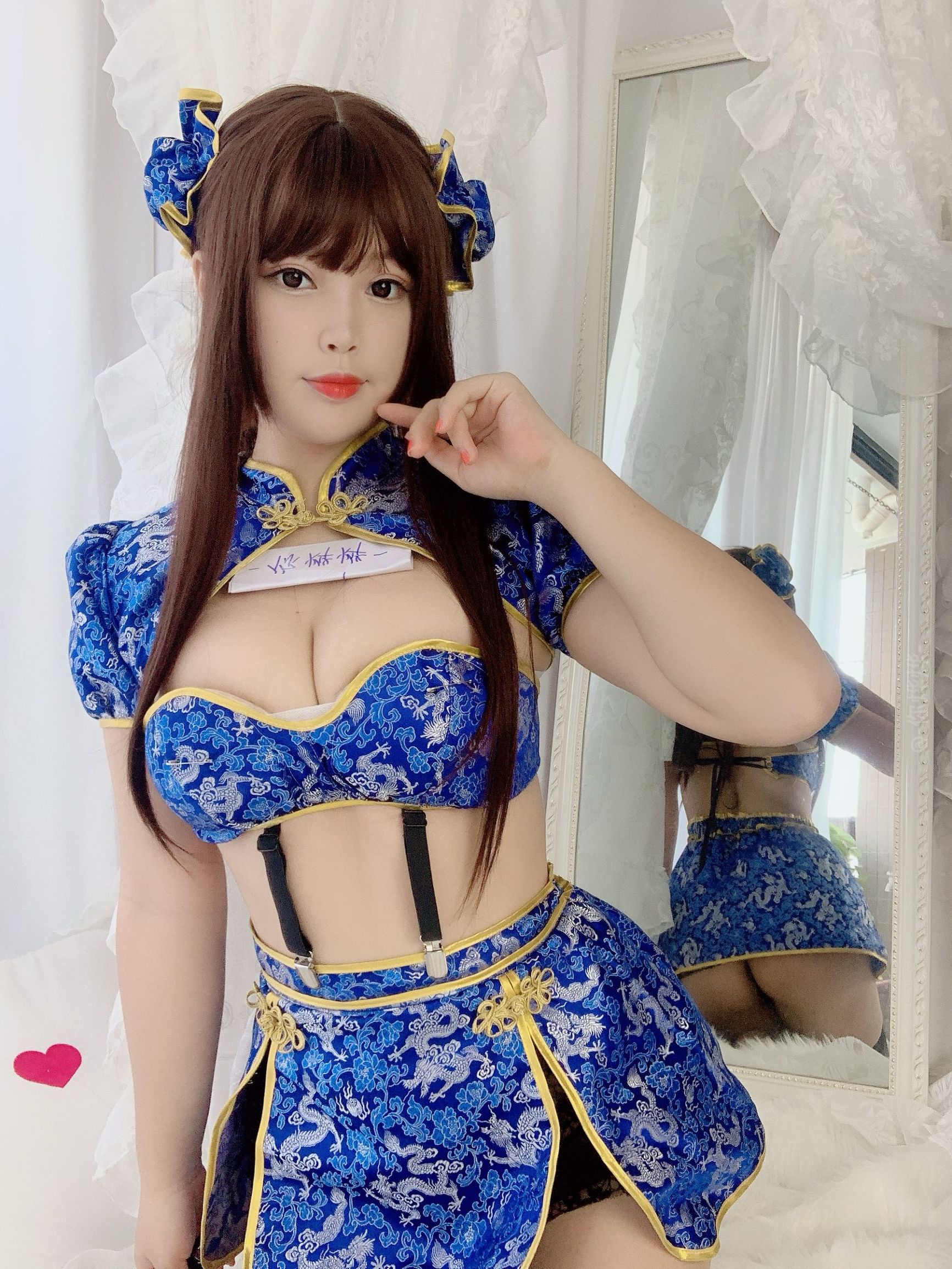 Cosplay寫真] 萌系小姐姐-白燁- - 功夫旗袍