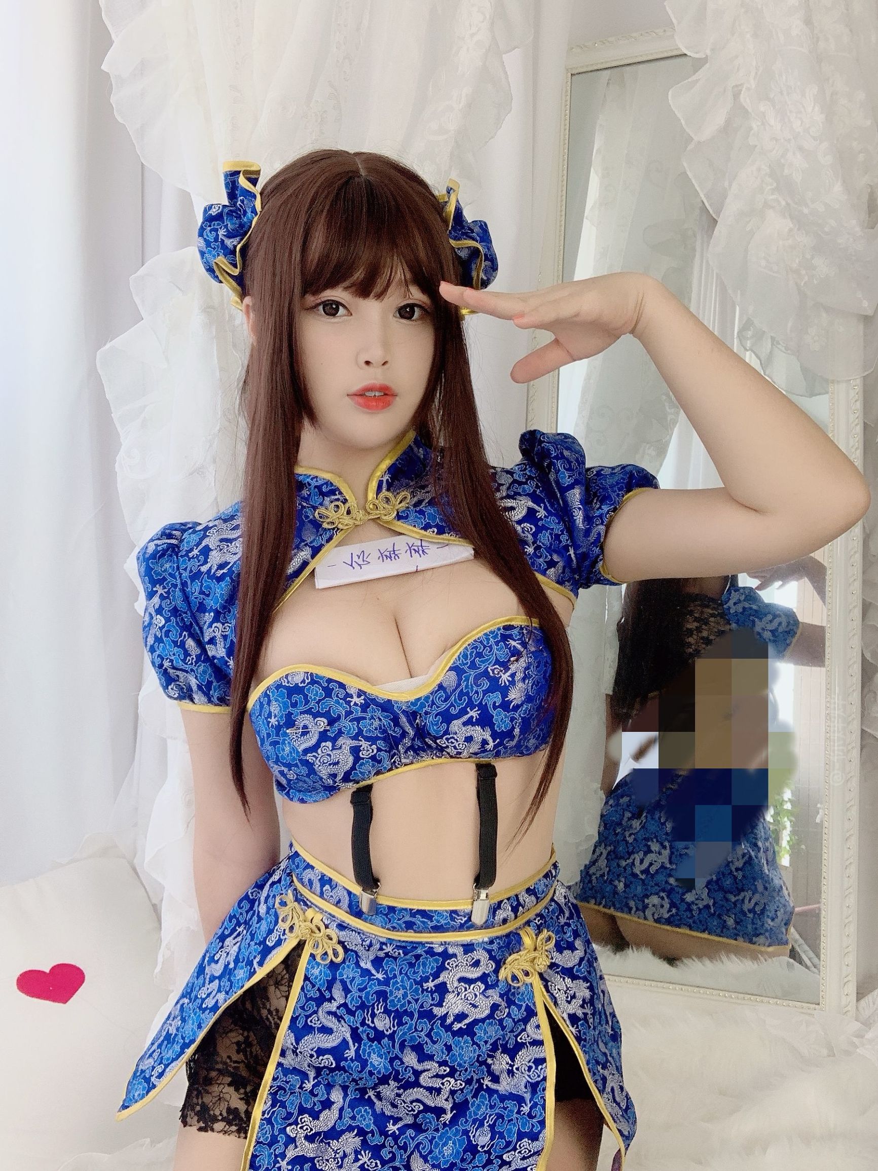 Cosplay寫真] 萌系小姐姐-白燁- - 功夫旗袍