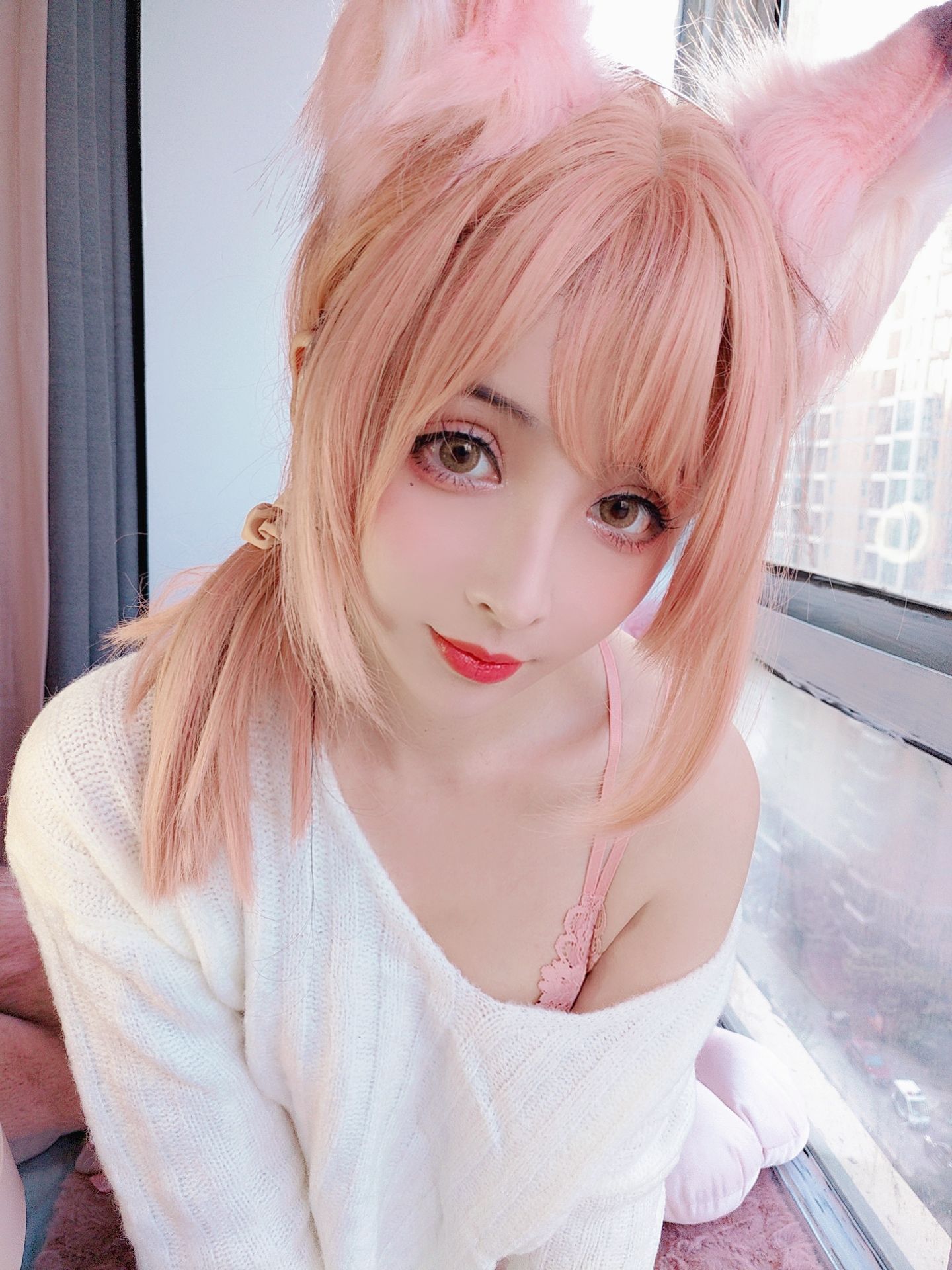 コスプレ写真] COS福利リオコ凉凉子 - 家の中の人妻狐