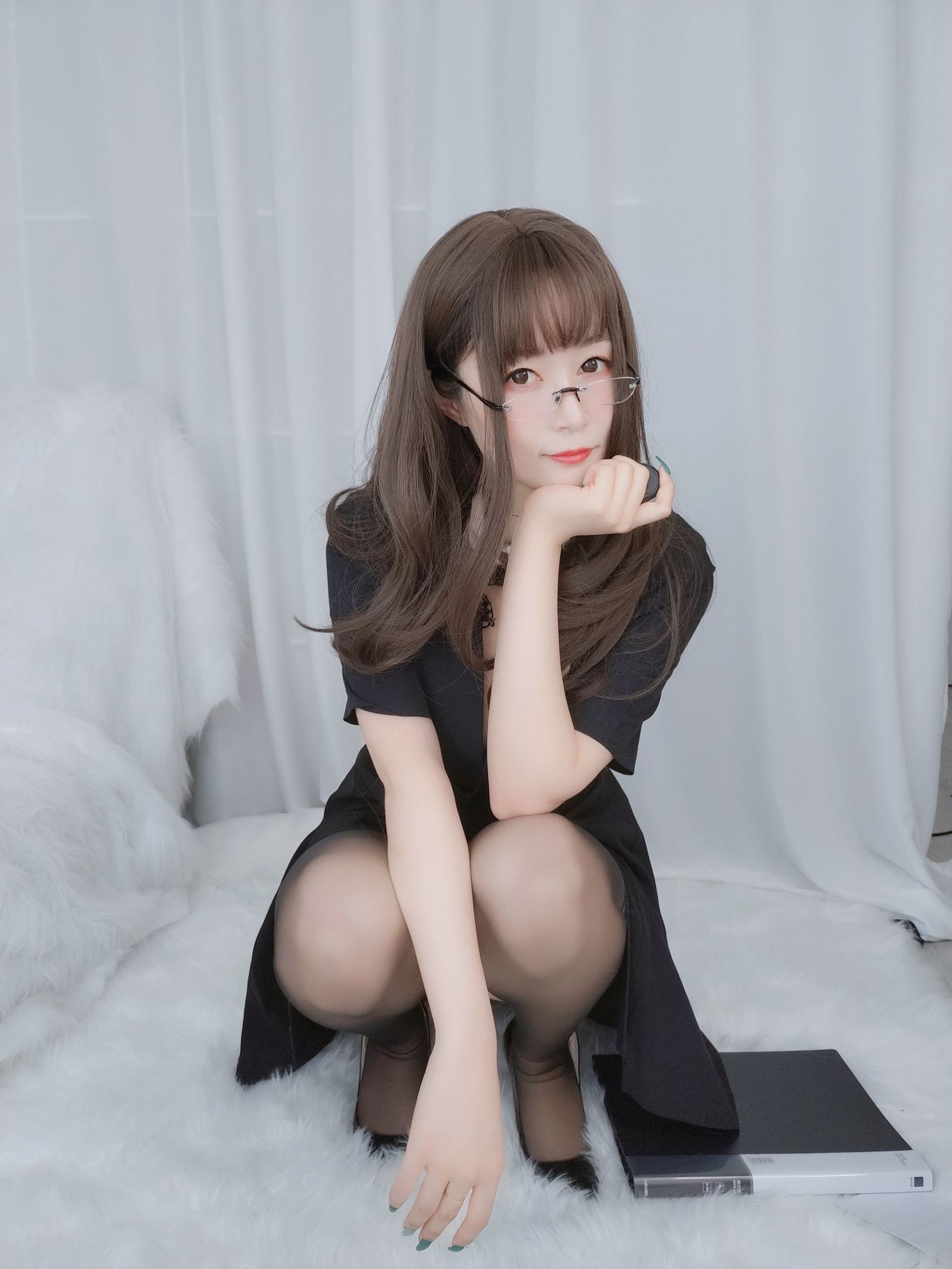 コスプレ写真] Coserさん白銀 - OLの下の内衣