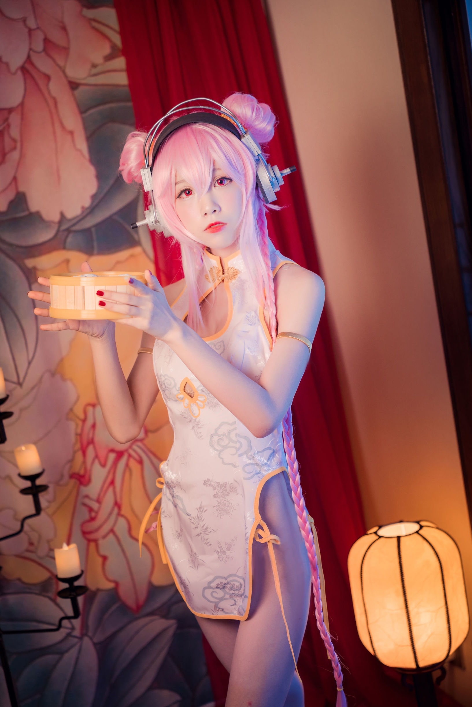 Cosplay寫真] 動漫博主水淼aqua - 索尼子 旗袍