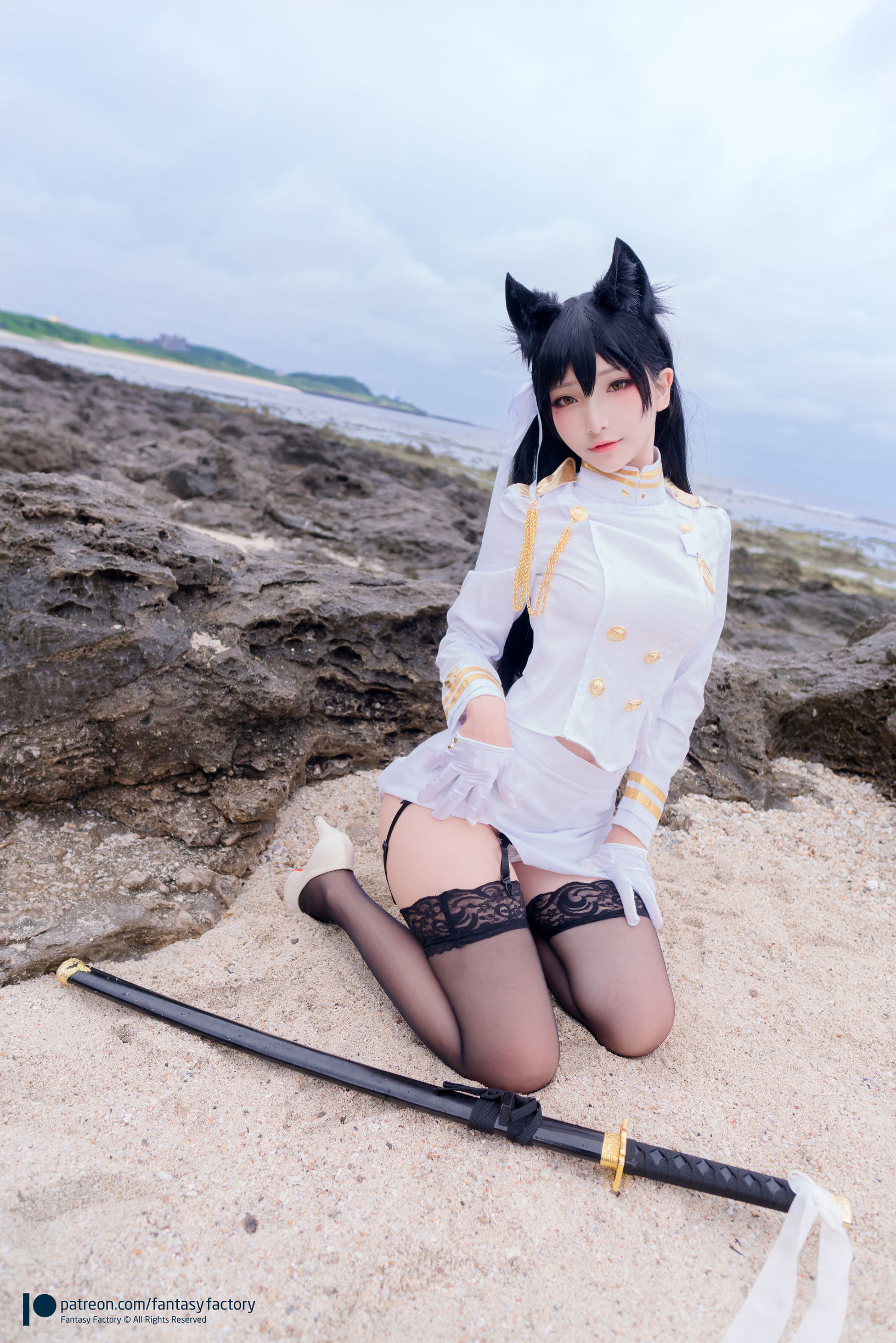 Ảnh Cosplay] Tiểu Đinh 《Fantasy Factory》 - 2019.09 Azur Lane Kimono