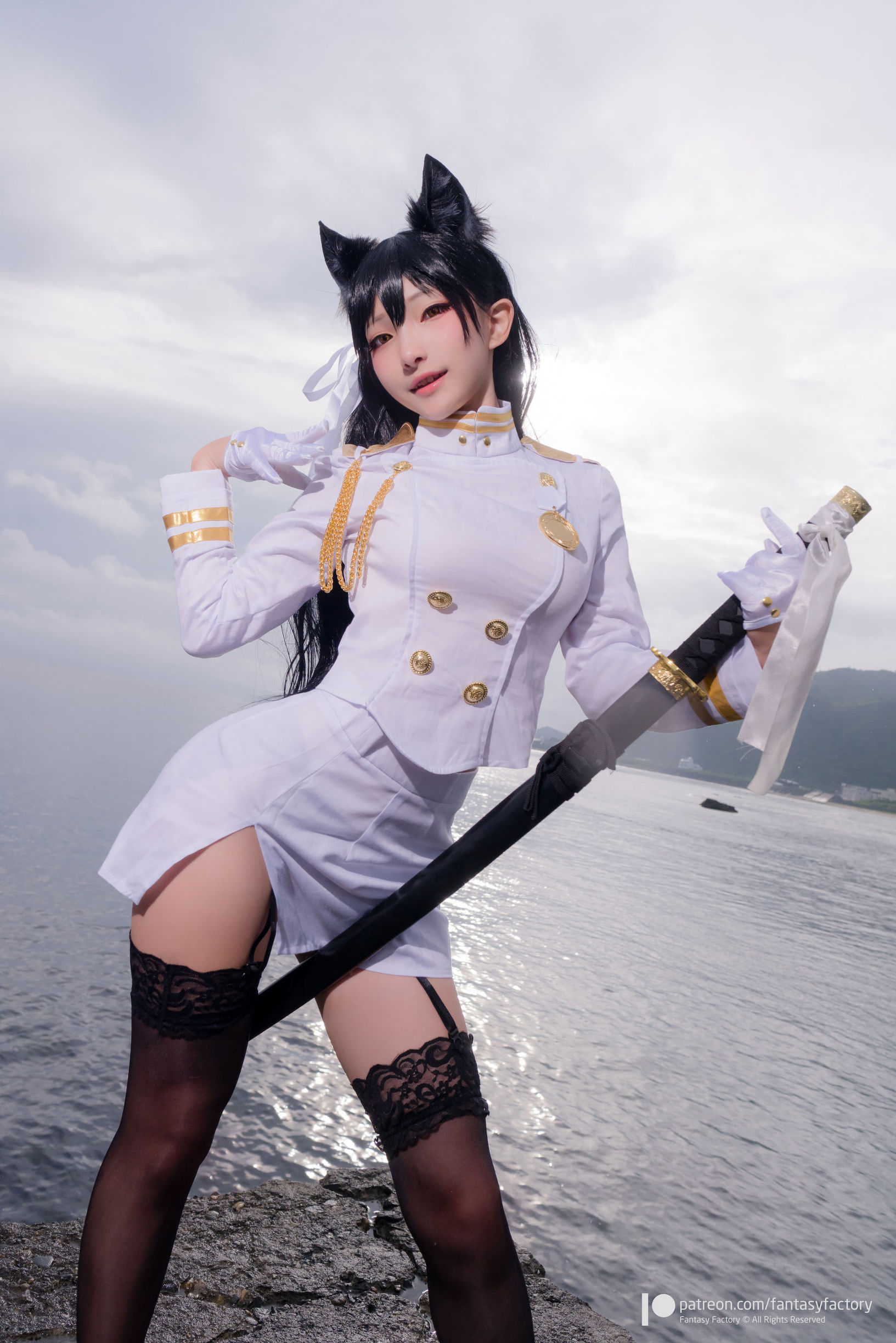 Ảnh Cosplay] Tiểu Đinh 《Fantasy Factory》 - 2019.09 Azur Lane Kimono
