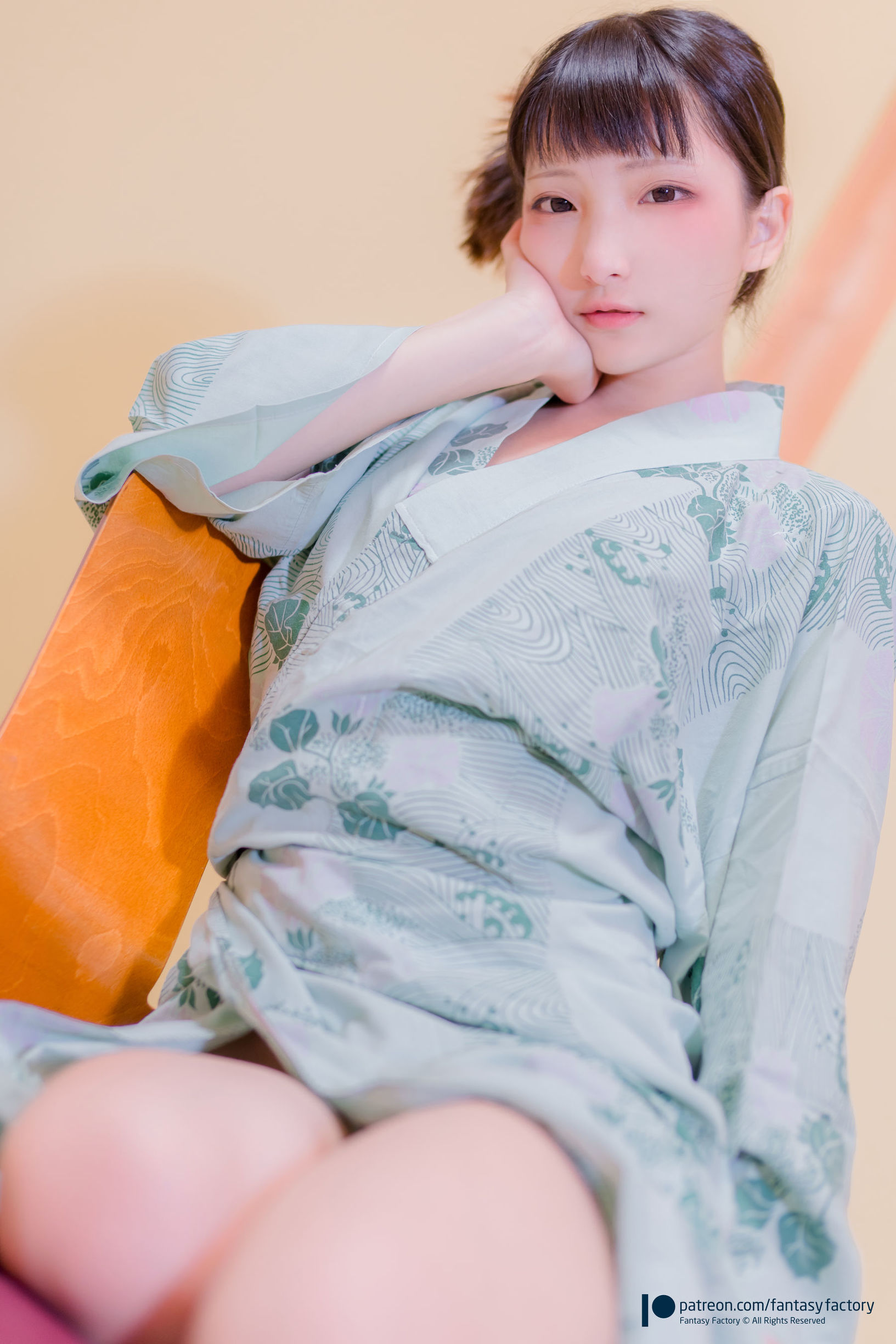Ảnh Cosplay] Tiểu Đinh 《Fantasy Factory》 - 2019.09 Azur Lane Kimono
