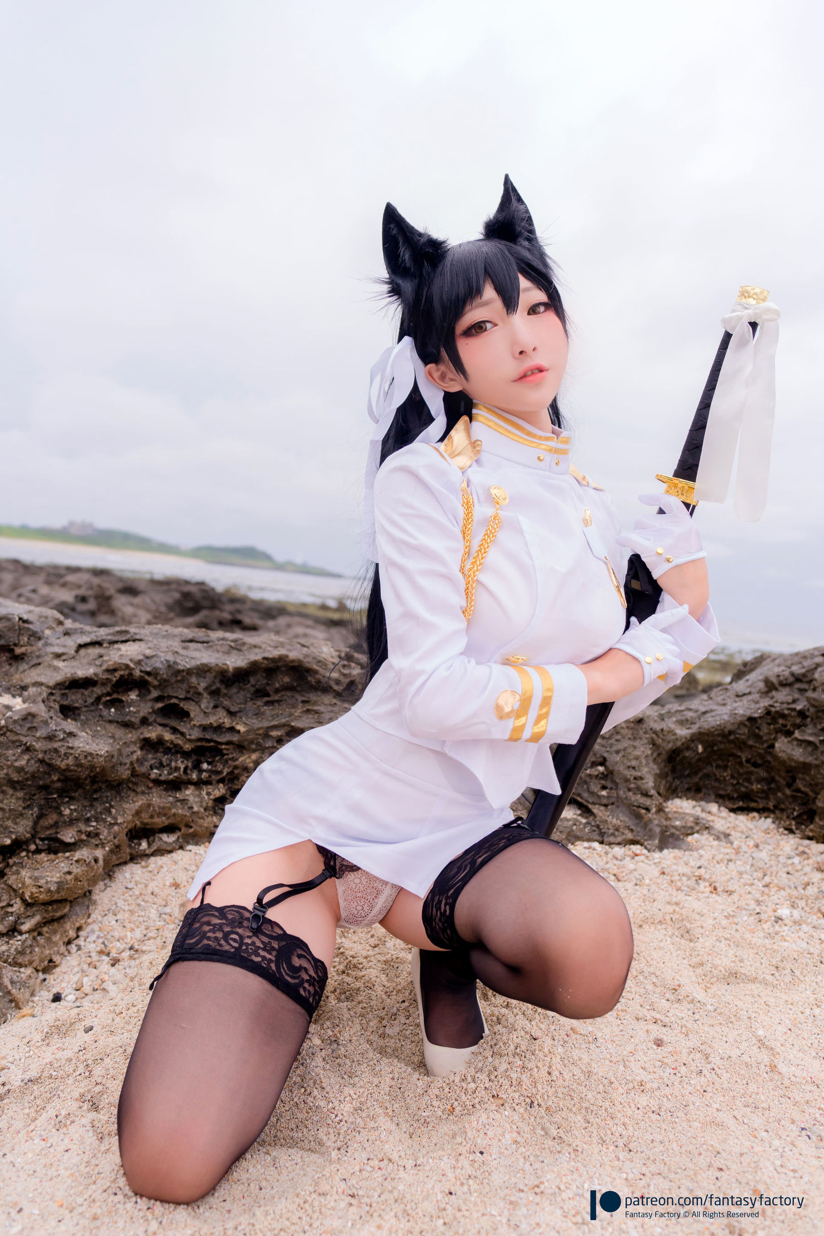 Ảnh Cosplay] Tiểu Đinh 《Fantasy Factory》 - 2019.09 Azur Lane Kimono