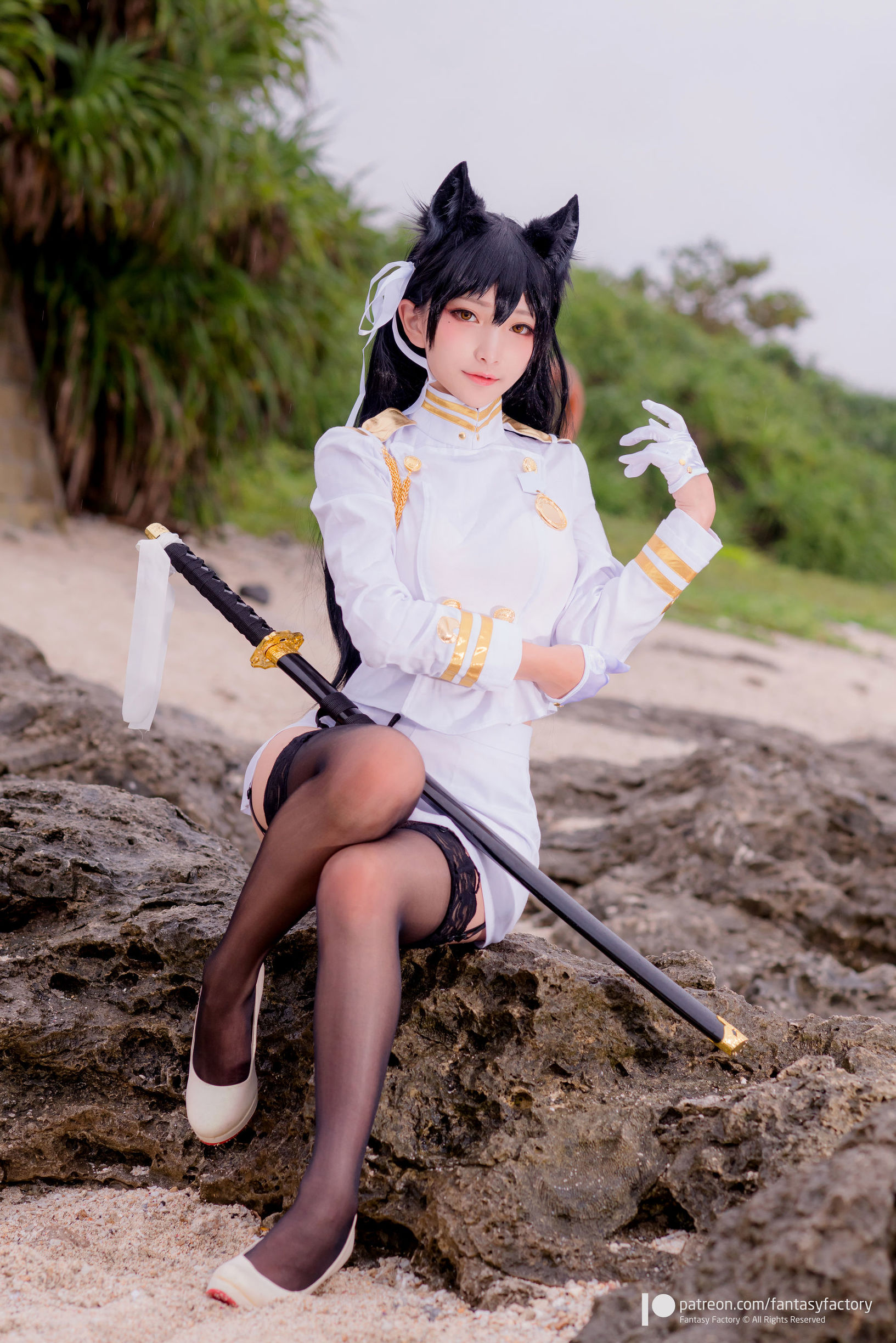 Ảnh Cosplay] Tiểu Đinh 《Fantasy Factory》 - 2019.09 Azur Lane Kimono