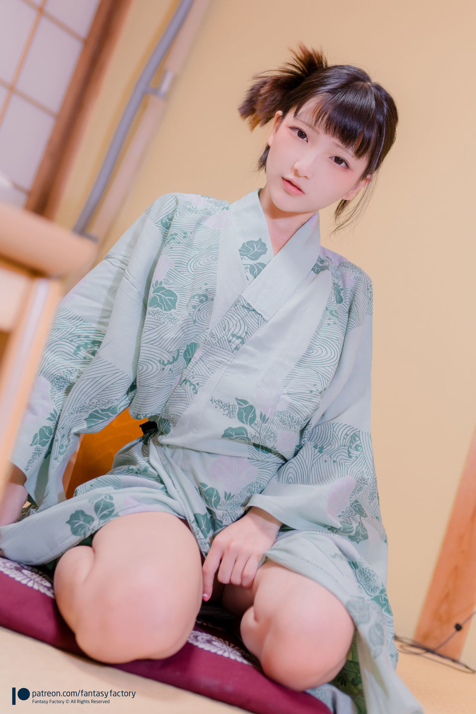 Ảnh Cosplay] Tiểu Đinh 《Fantasy Factory》 - 2019.09 Azur Lane Kimono