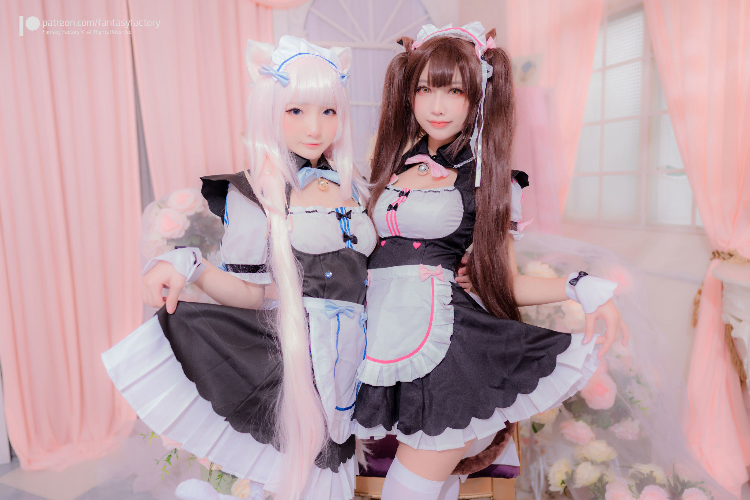 โคสเพลย์ ภาพถ่าย] เซี่ยวติง 《Fantasy Factory》 - 2020.05 เลซ เมด เสื้อโค้ท