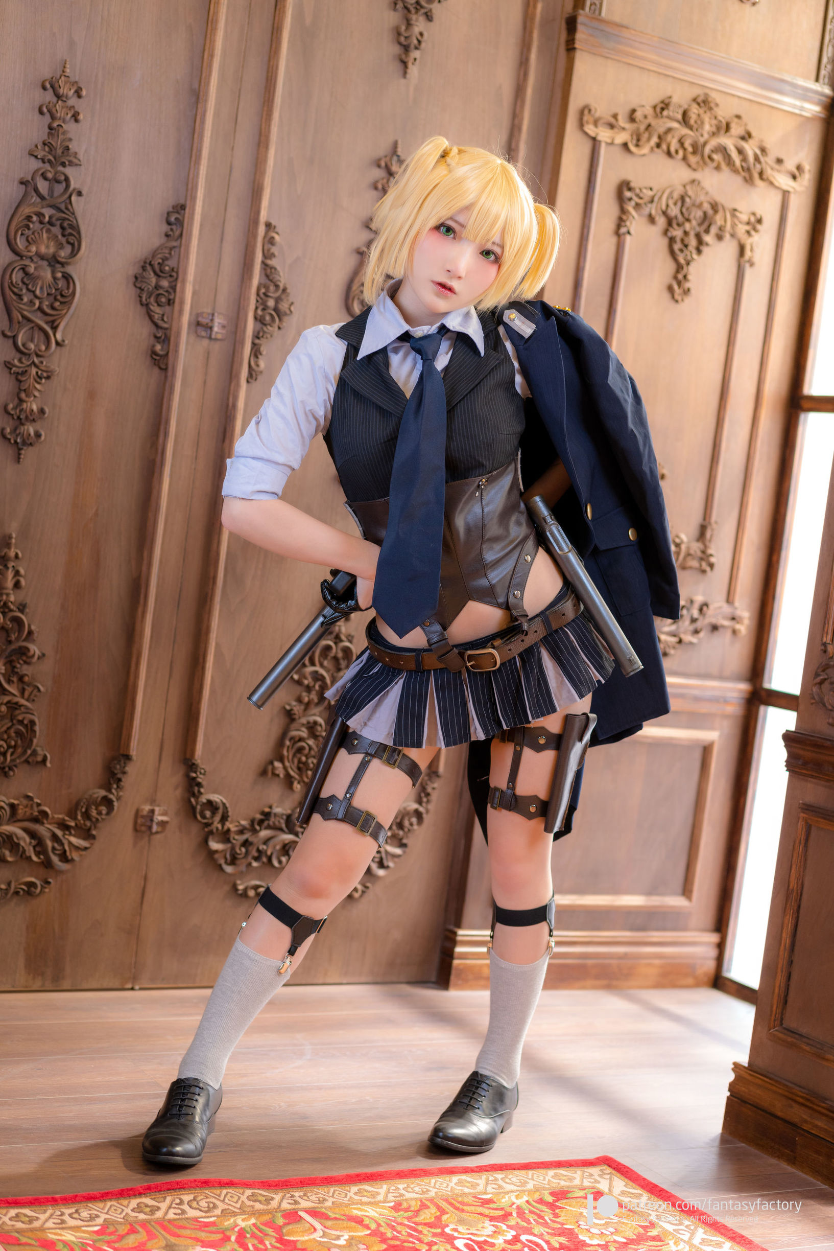 コスプレ写真] 小丁 《ファンタジー ファクトリー》 - 2020年6月 看護師 スク水