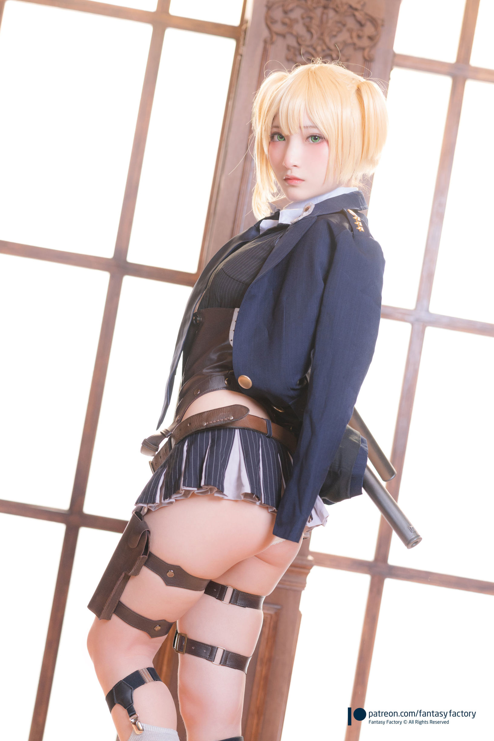 コスプレ写真] 小丁 《ファンタジー ファクトリー》 - 2020年6月 看護師 スク水