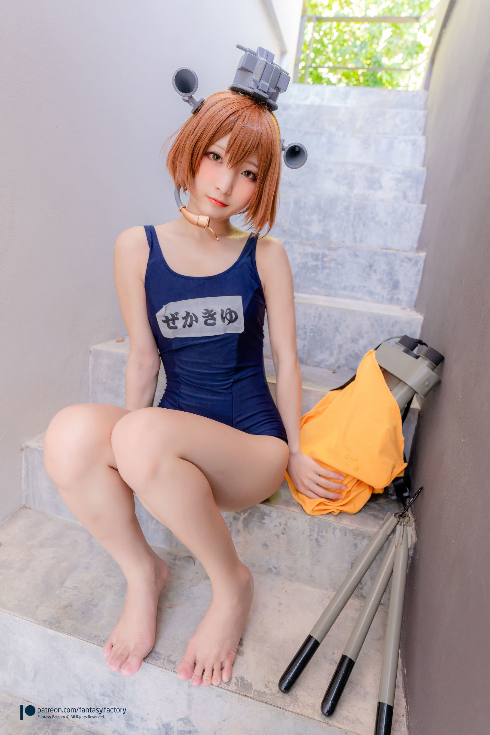 小丁 Fantasy Factory》 - 2020.07 女仆 JK 死库水 写真セット