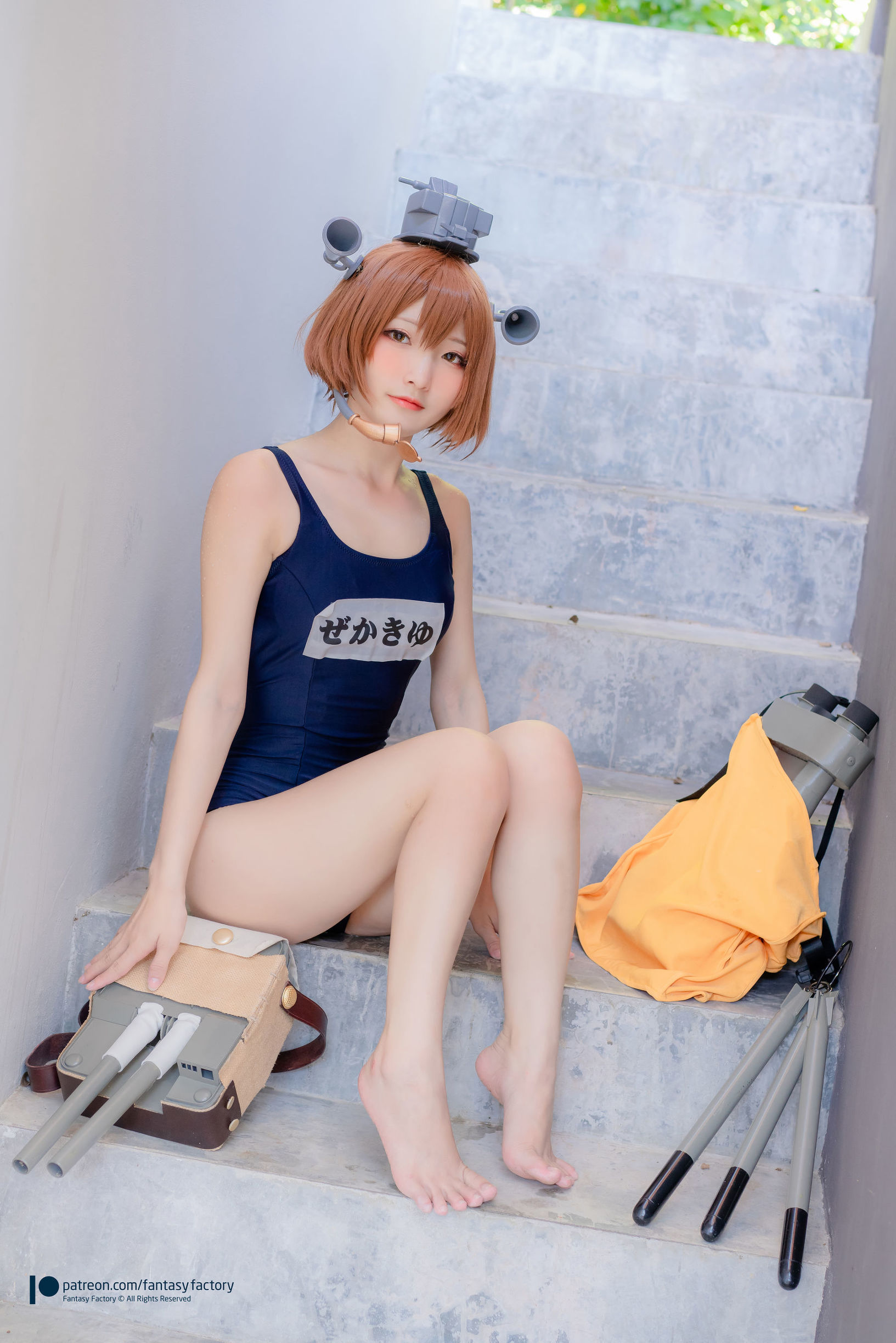 小丁 Fantasy Factory》 - 2020.07 女仆 JK 死库水 写真セット