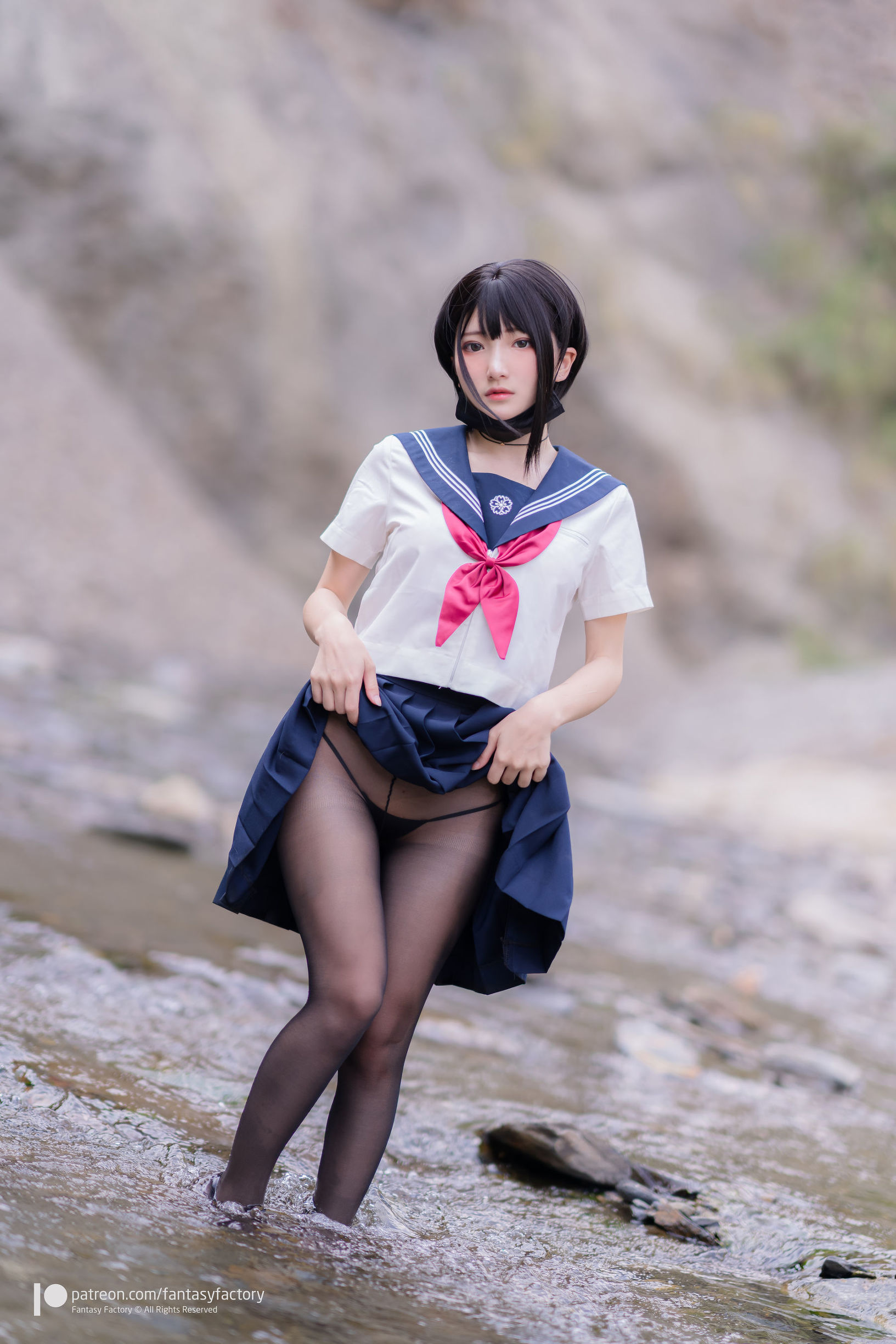 小丁 Fantasy Factory》 - 2020.07 女仆 JK 死库水 写真セット