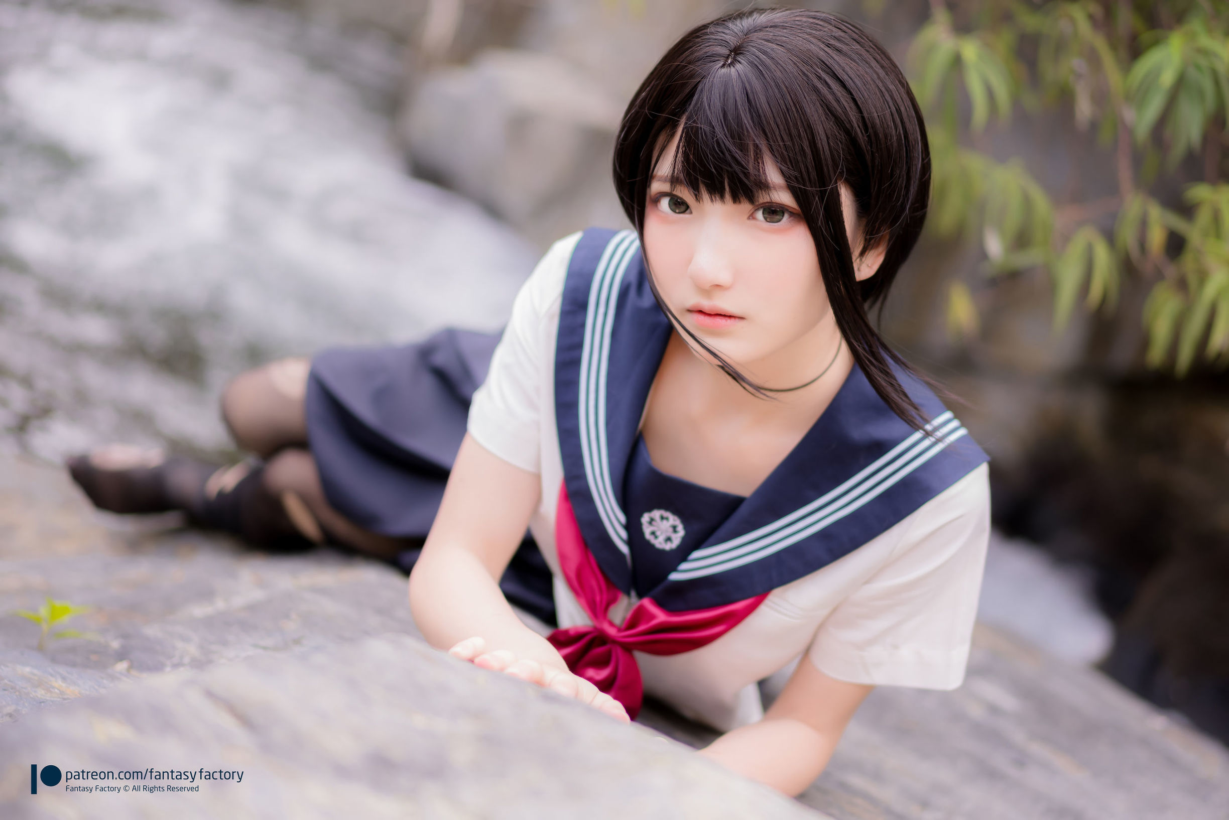 Xiaoding Fantasy Factory》 - 2020.07 女仆 JK 死库水 Photo Set