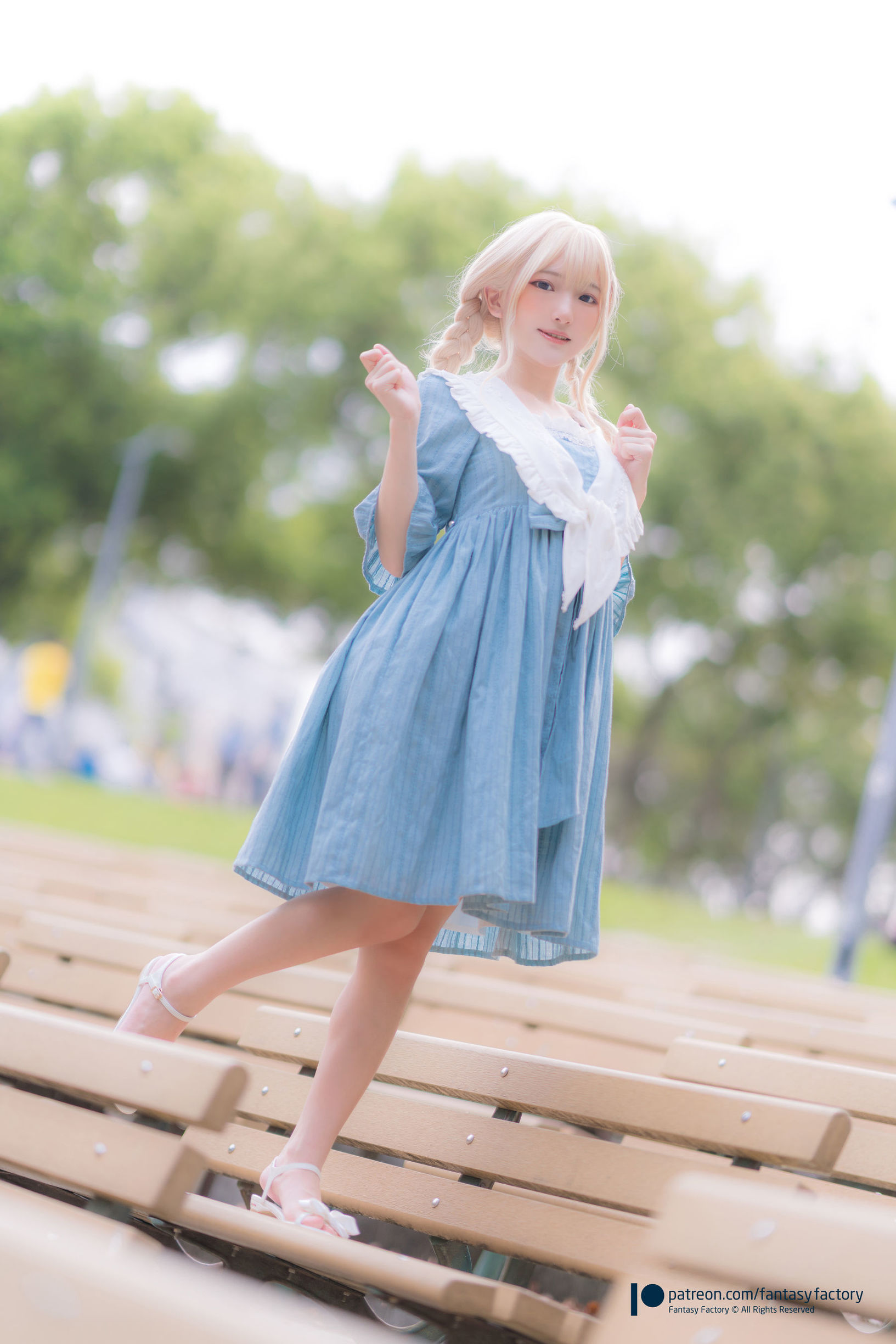 小丁 Fantasy Factory》 - 2020.07 女仆 JK 死库水 写真セット