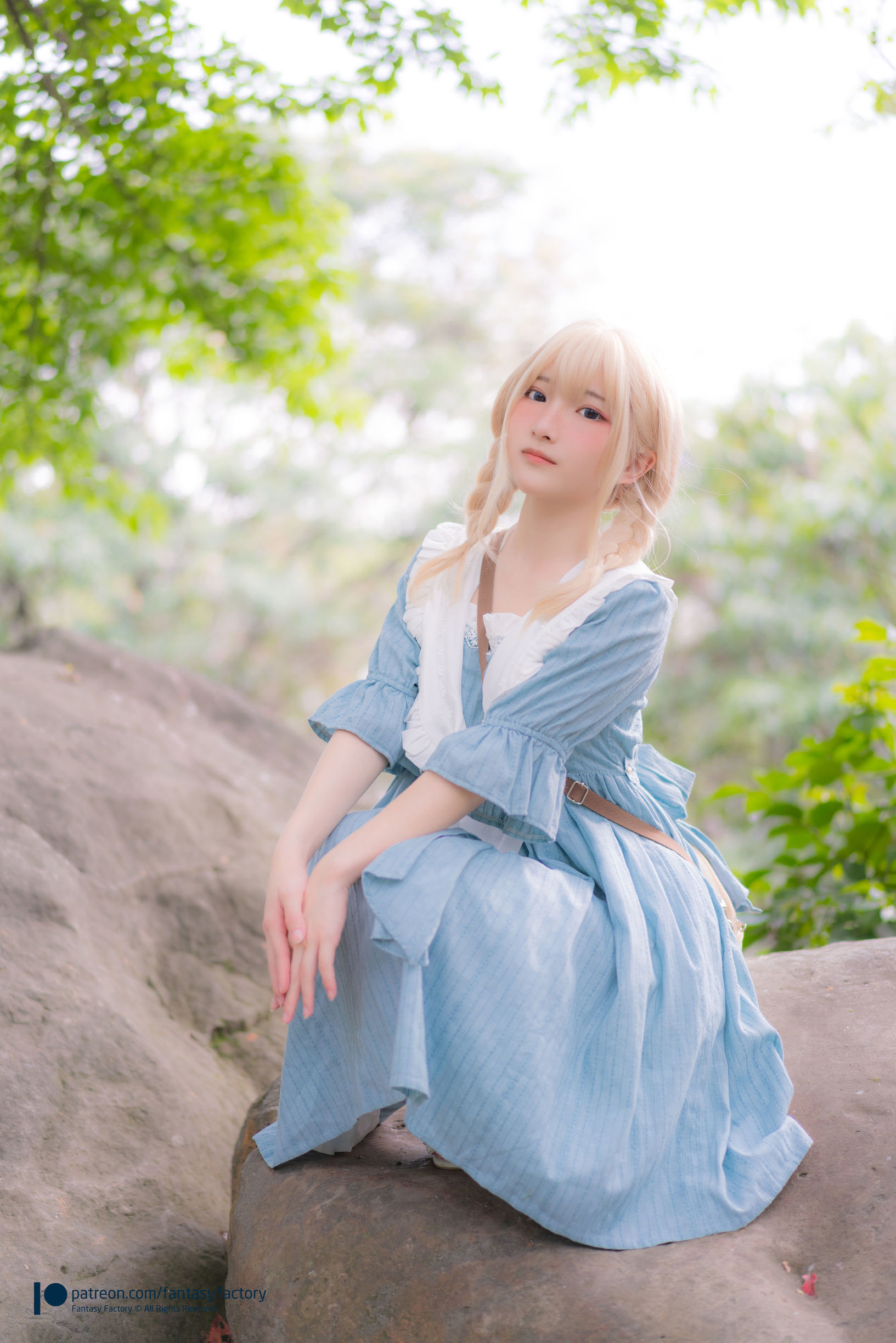 Xiaoding Fantasy Factory》 - 2020.07 女仆 JK 死库水 Photo Set