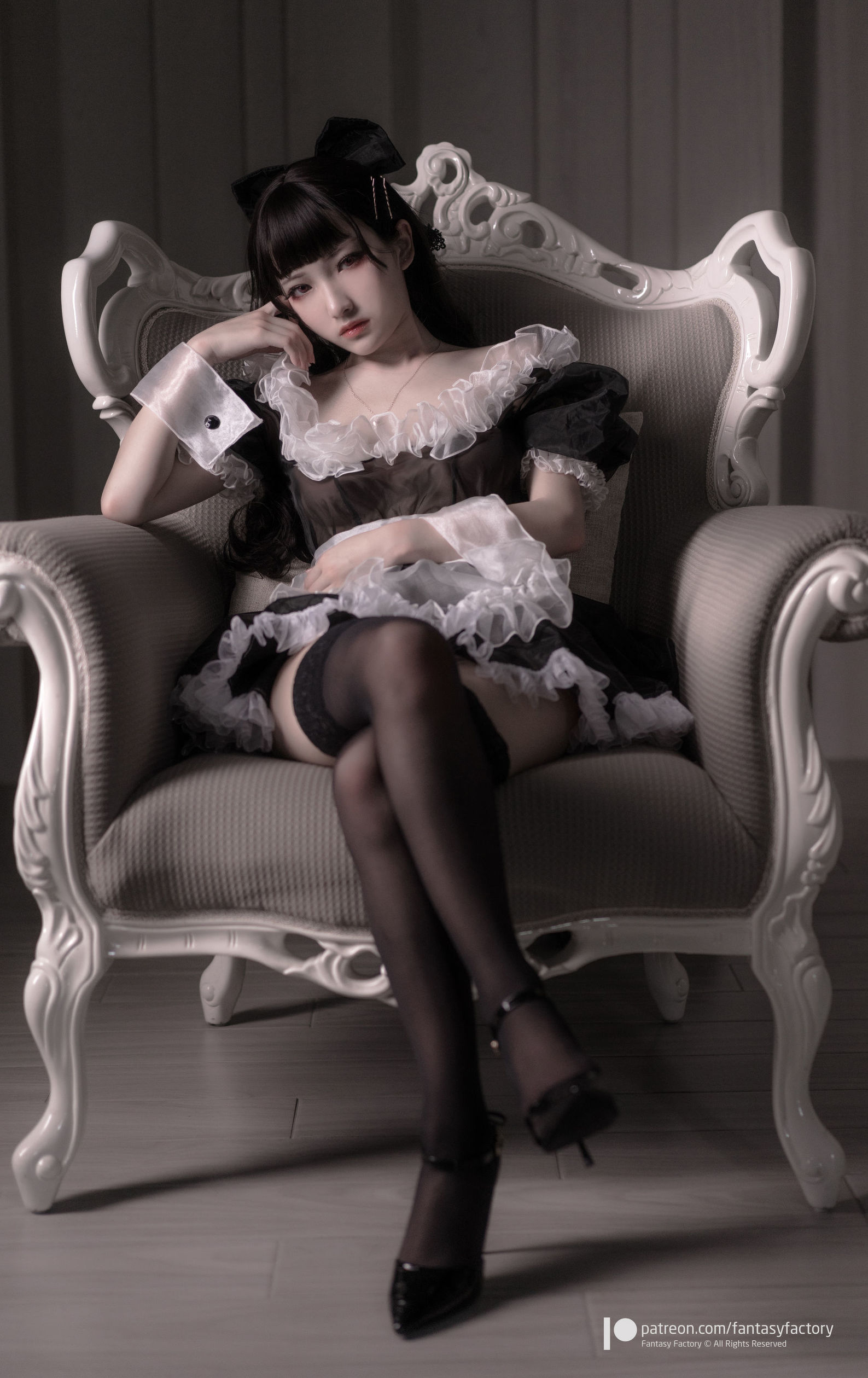 Xiaoding Fantasy Factory》 - 2020.07 女仆 JK 死库水 Photo Set