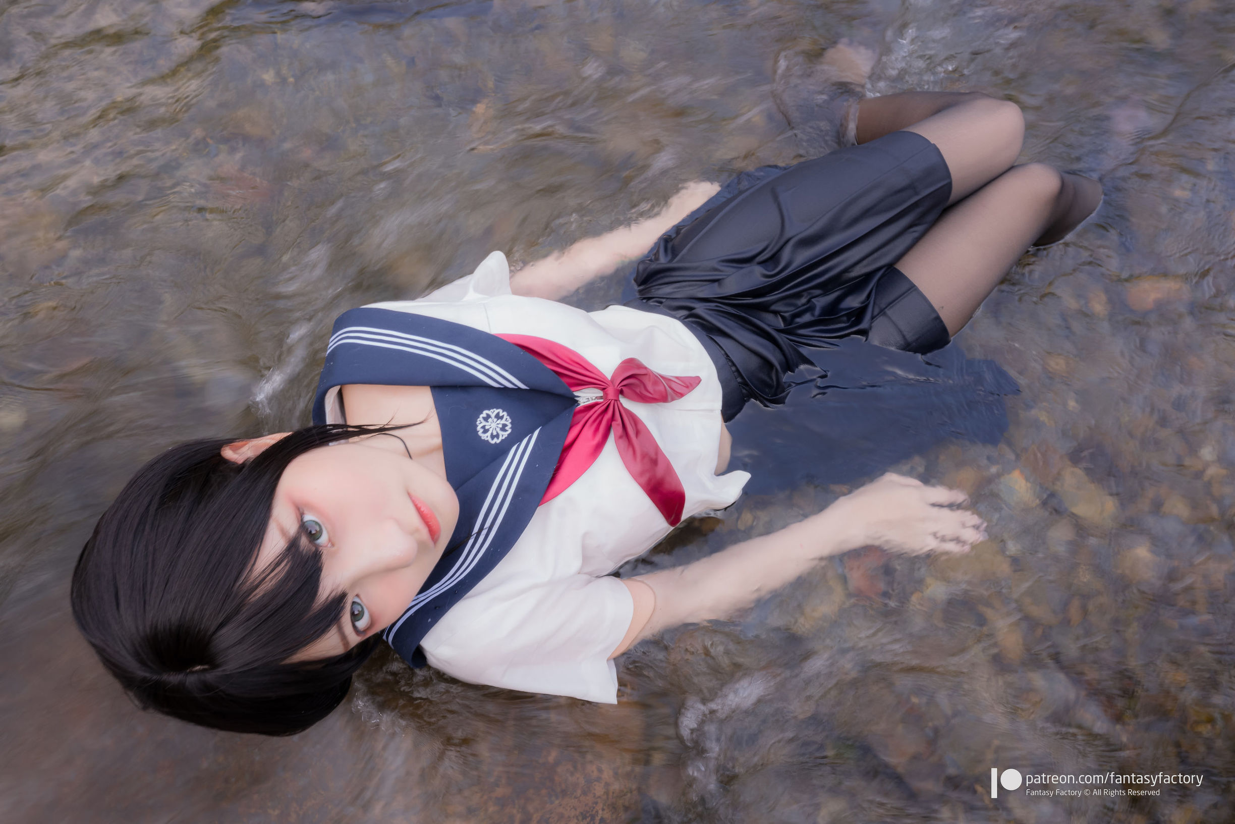 Xiaoding Fantasy Factory》 - 2020.07 女仆 JK 死库水 Photo Set