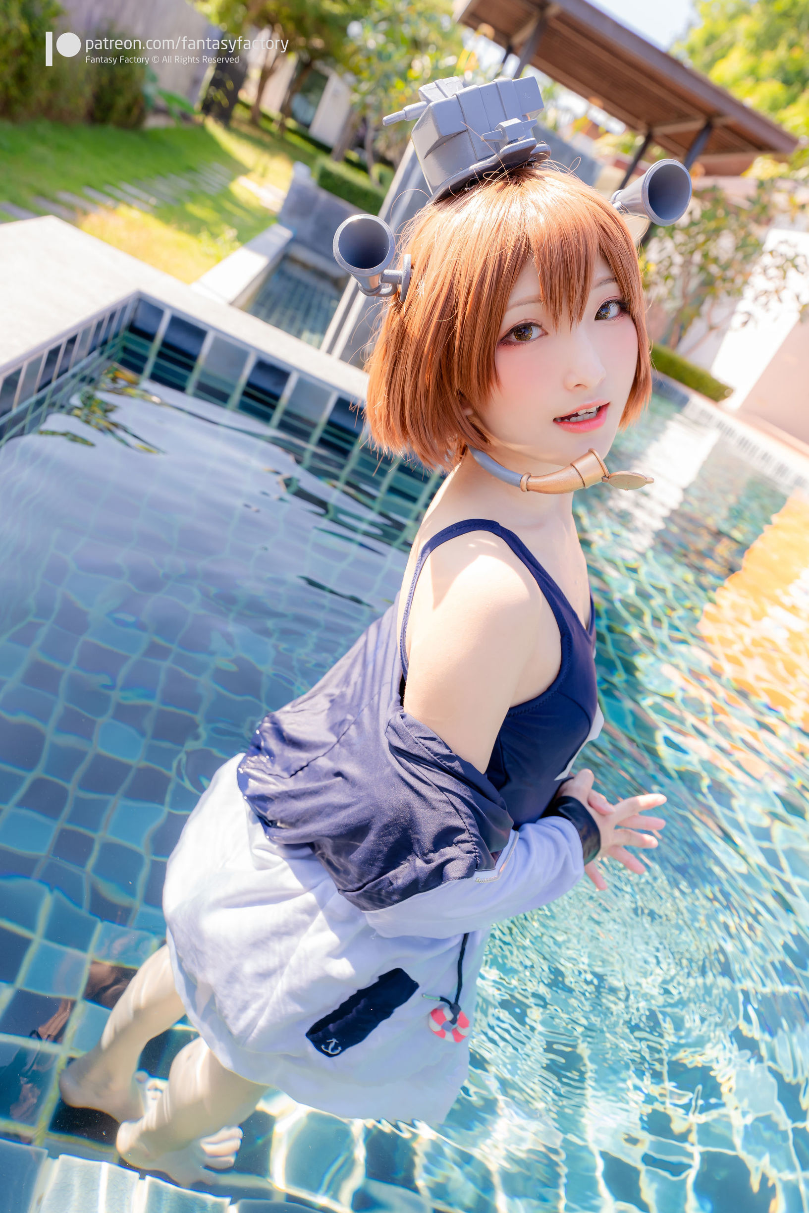 Xiaoding Fantasy Factory》 - 2020.07 女仆 JK 死库水 Photo Set