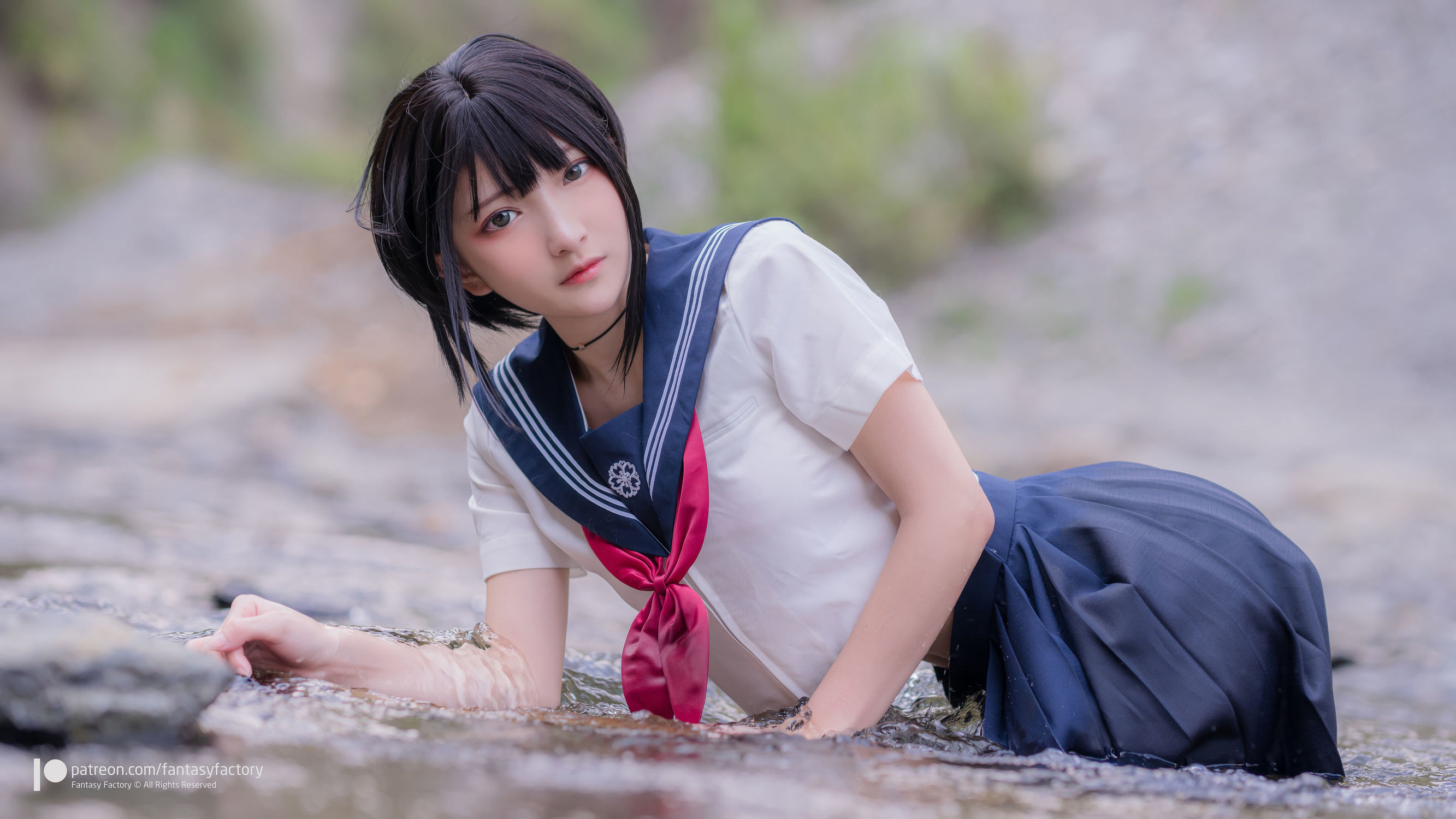 小丁 Fantasy Factory》 - 2020.07 女仆 JK 死库水 写真セット