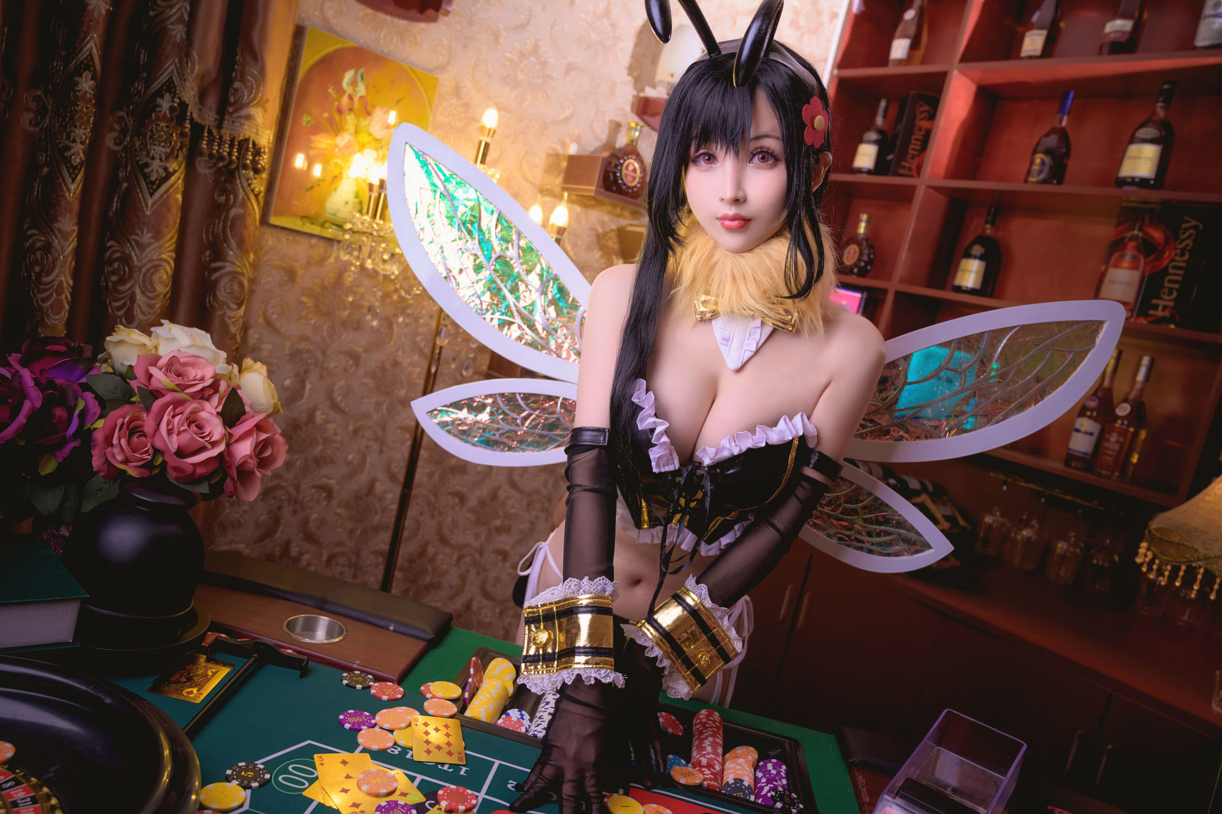 Cosplay Ảnh] COS Phúc Lợi Rioko Lương Lương Tử - Tifa Little Bee