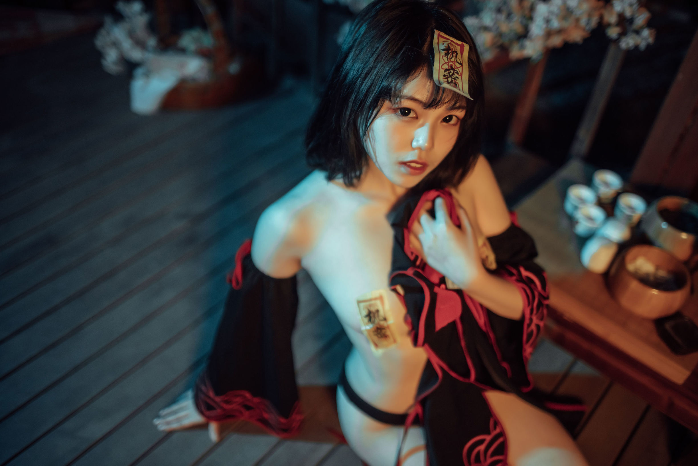 コスプレ写真] 七月喵子 - 小ゾンビ