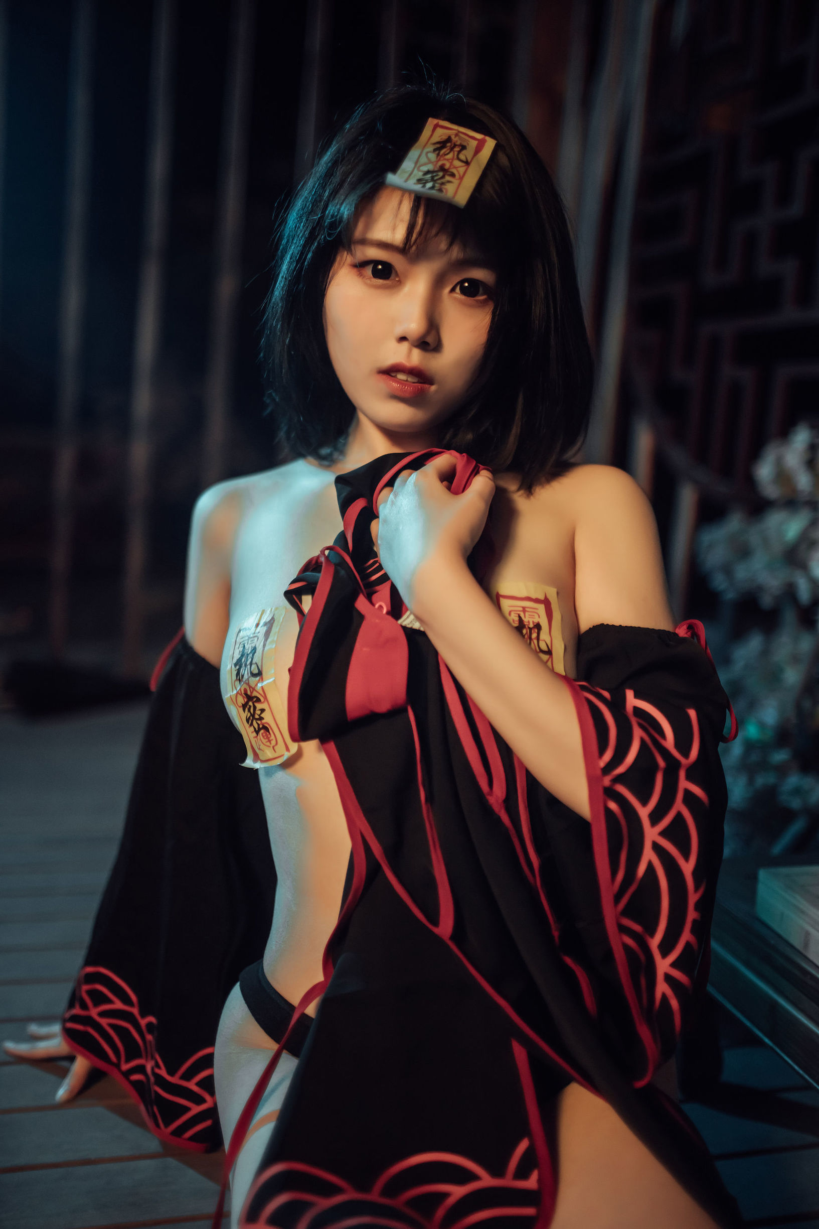 コスプレ写真] 七月喵子 - 小ゾンビ