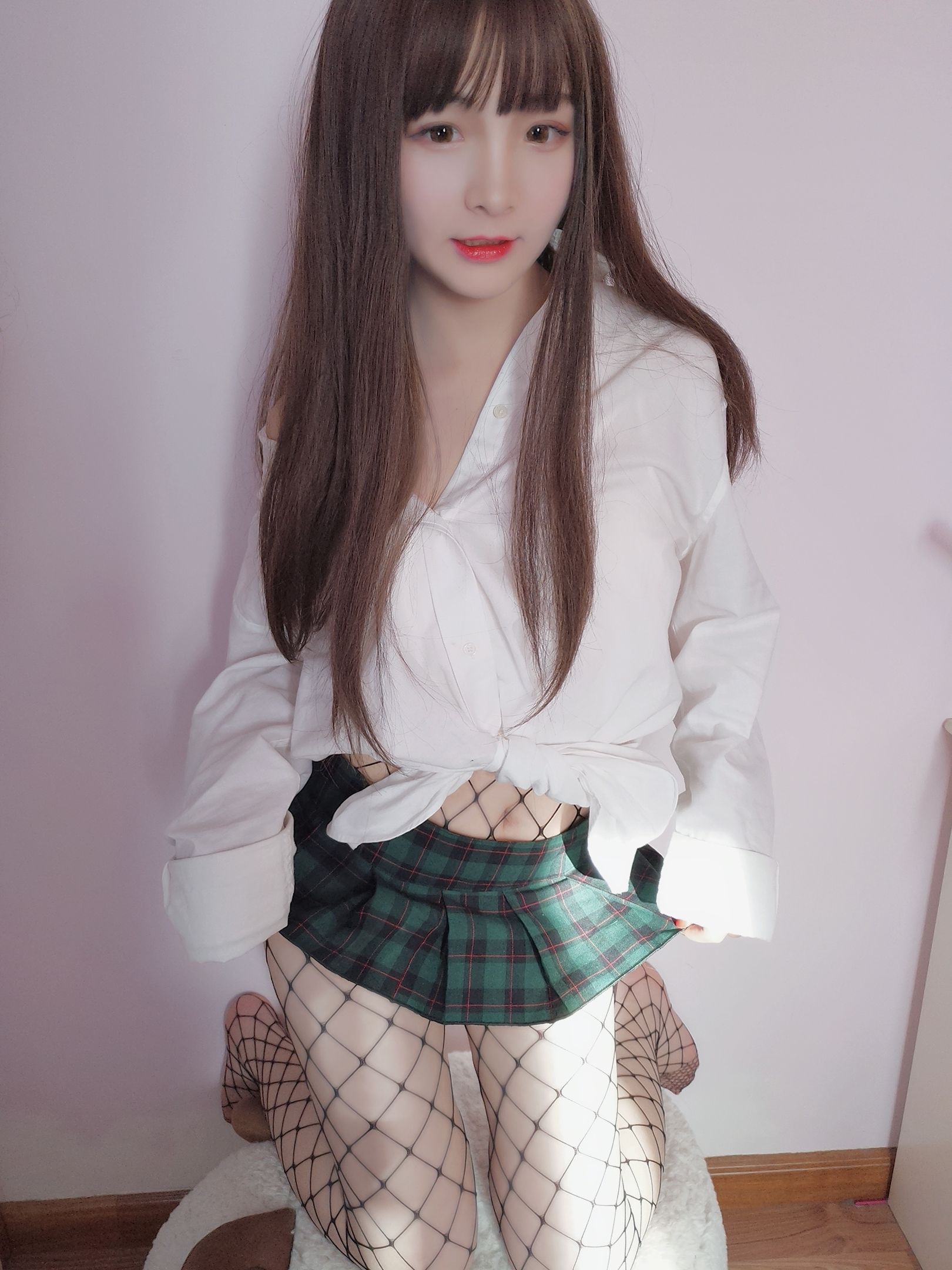 Cosplay Photo] 2D Beauty Furukawa Kagura - Boyfriend Shirt